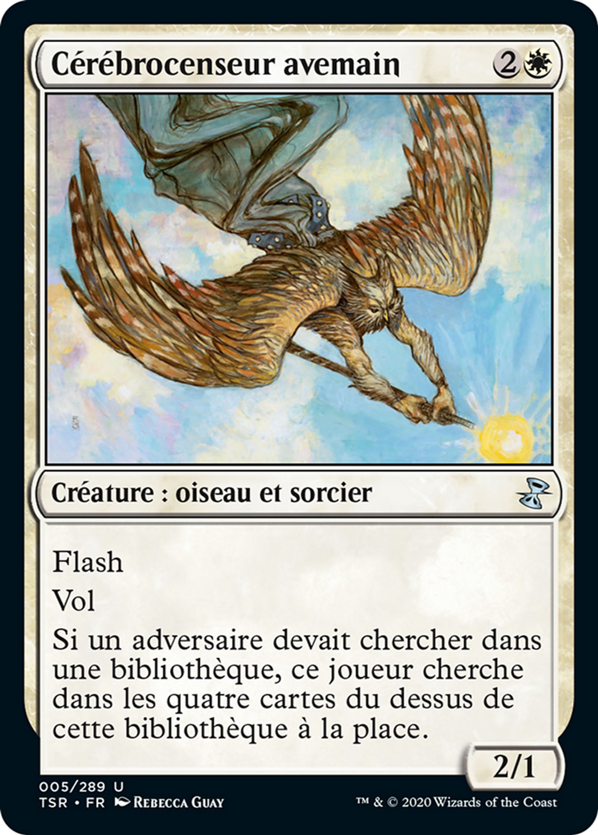 Cérébrocenseur avemain — Time Spiral Remastered — Magic: The Gathering