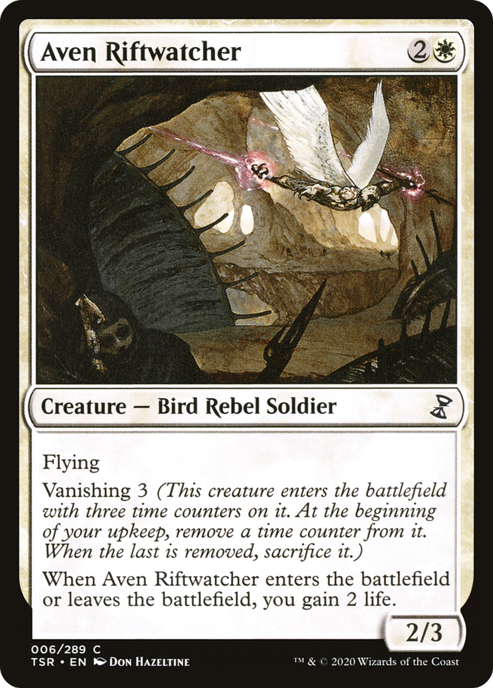 Aven Riftwatcher — Time Spiral Remastered — Magic: The Gathering