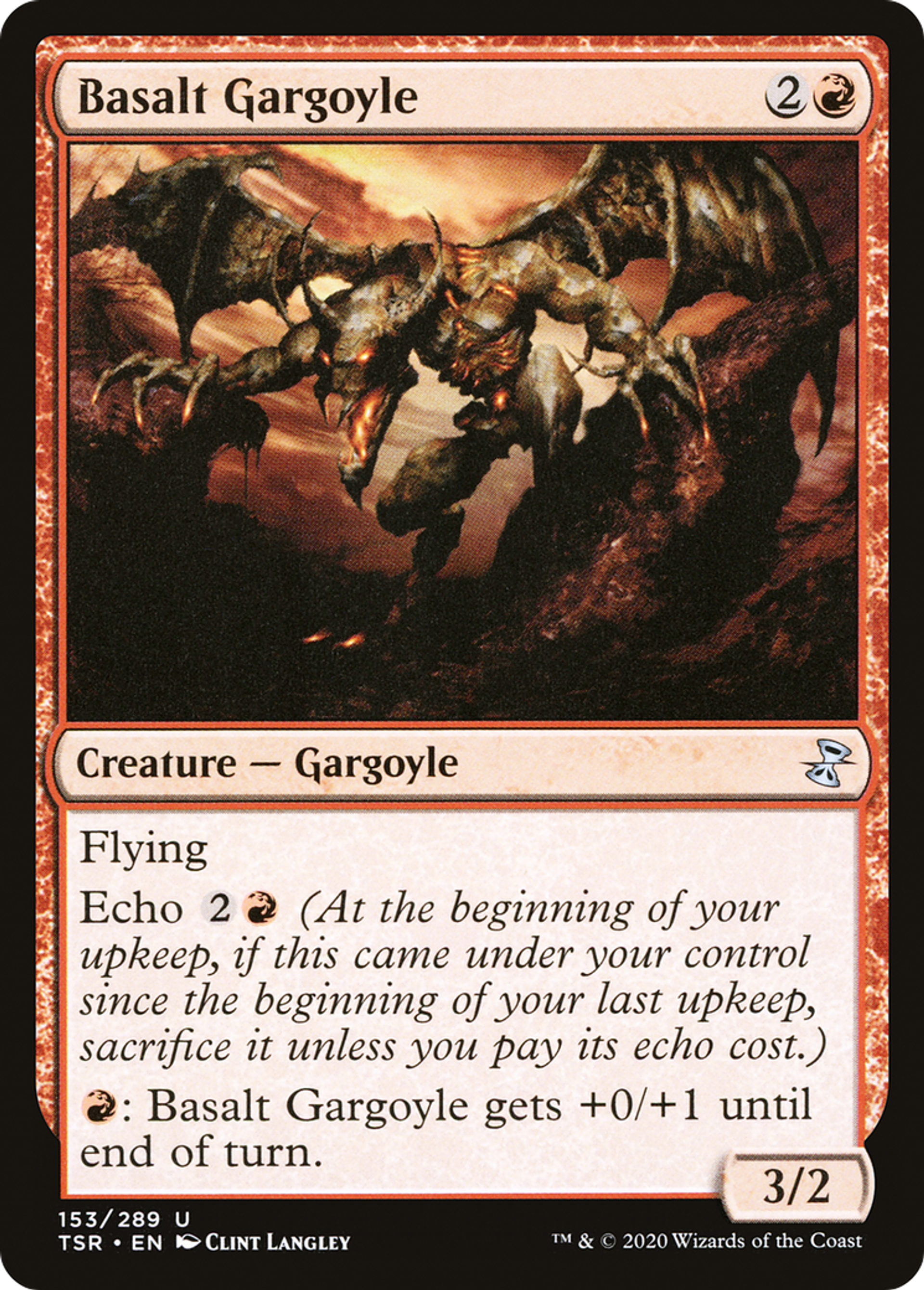 Basalt Gargoyle — Time Spiral Remastered — Magic: The Gathering