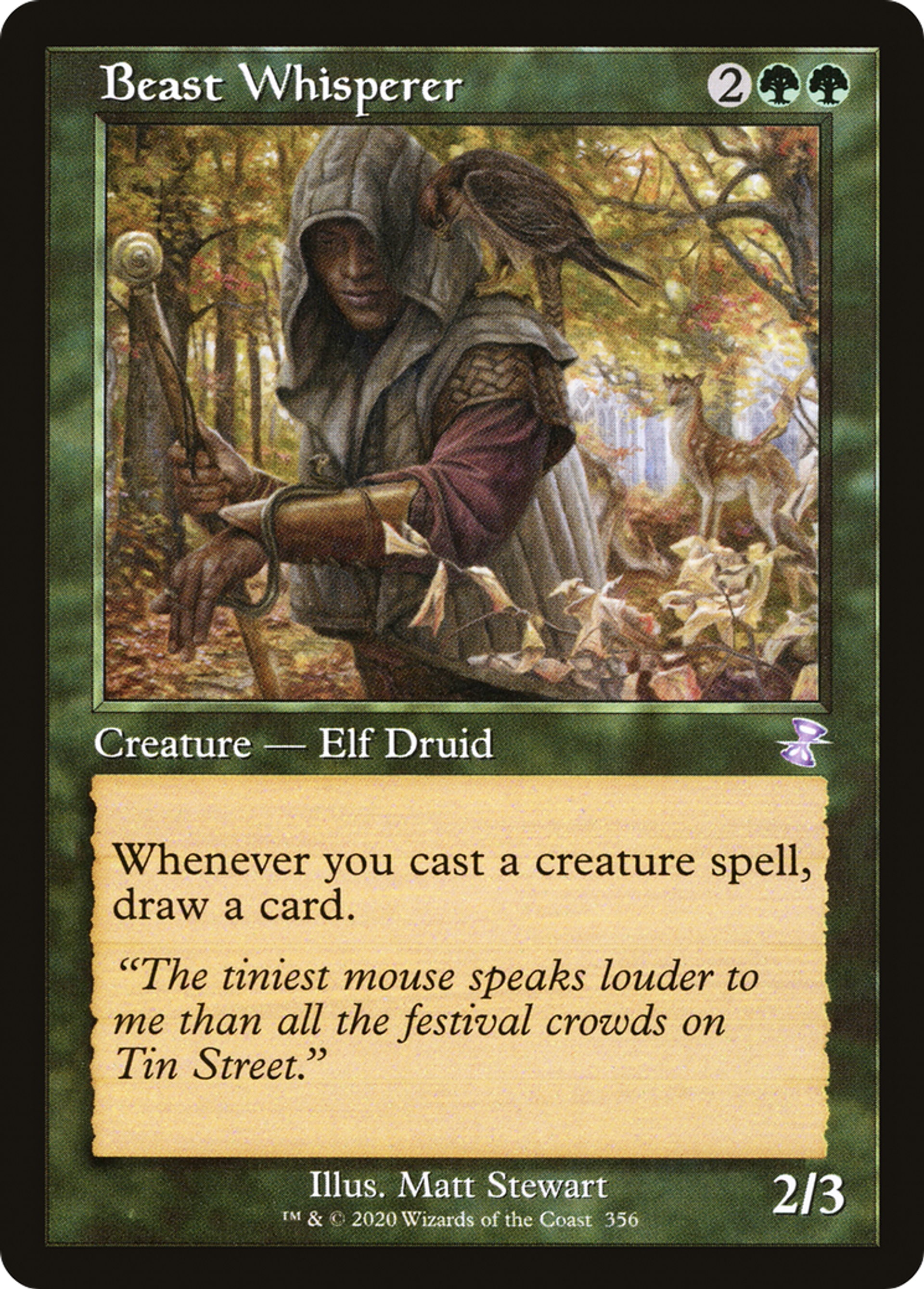 Beast Whisperer — Time Spiral Remastered — Magic: The Gathering