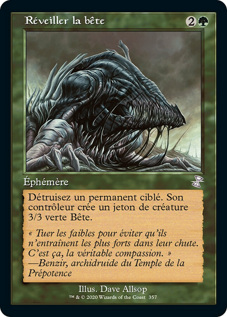 Réveiller la bête — Time Spiral Remastered — Magic: The Gathering