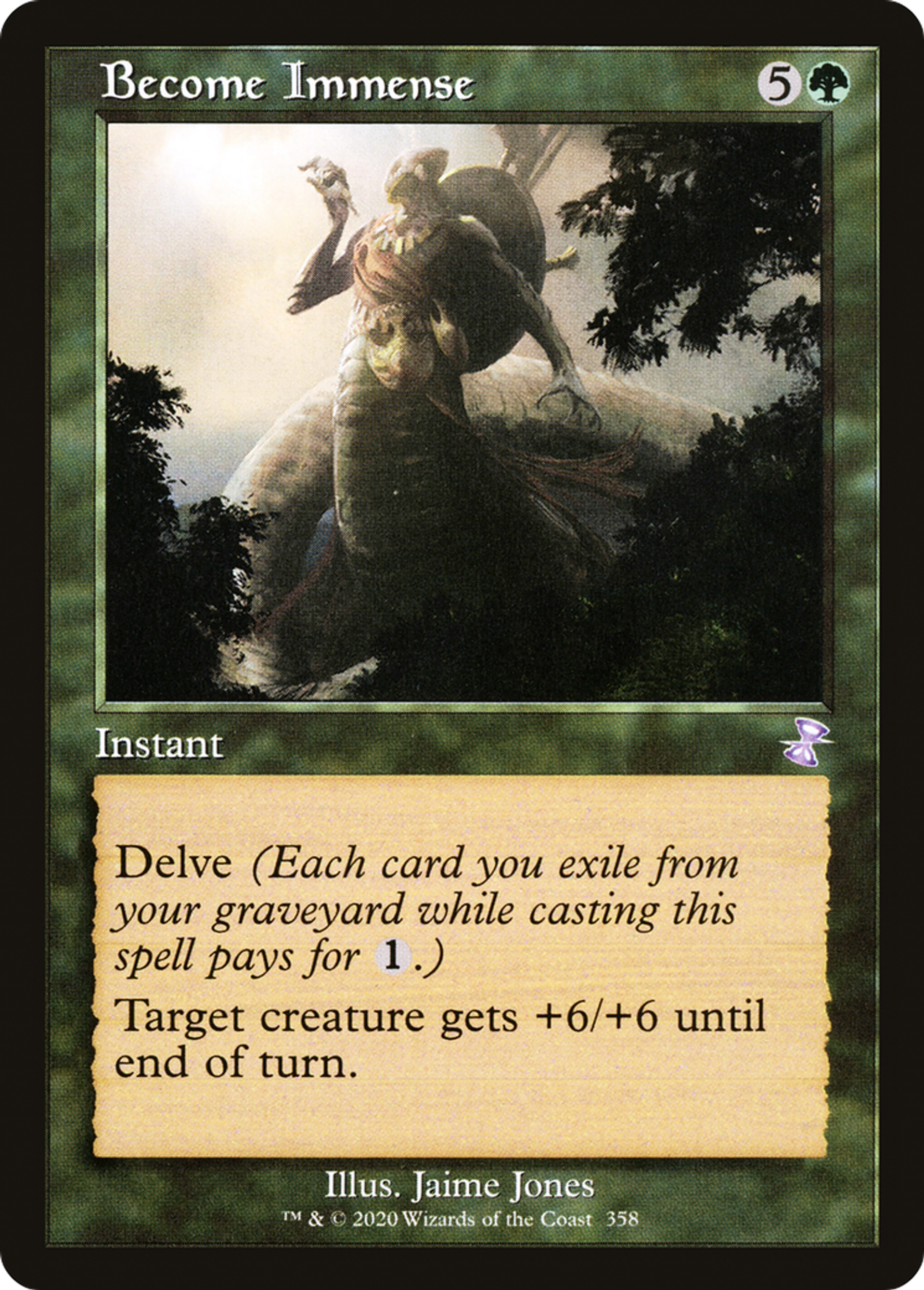 Devenir immense — Time Spiral Remastered — Magic: The Gathering