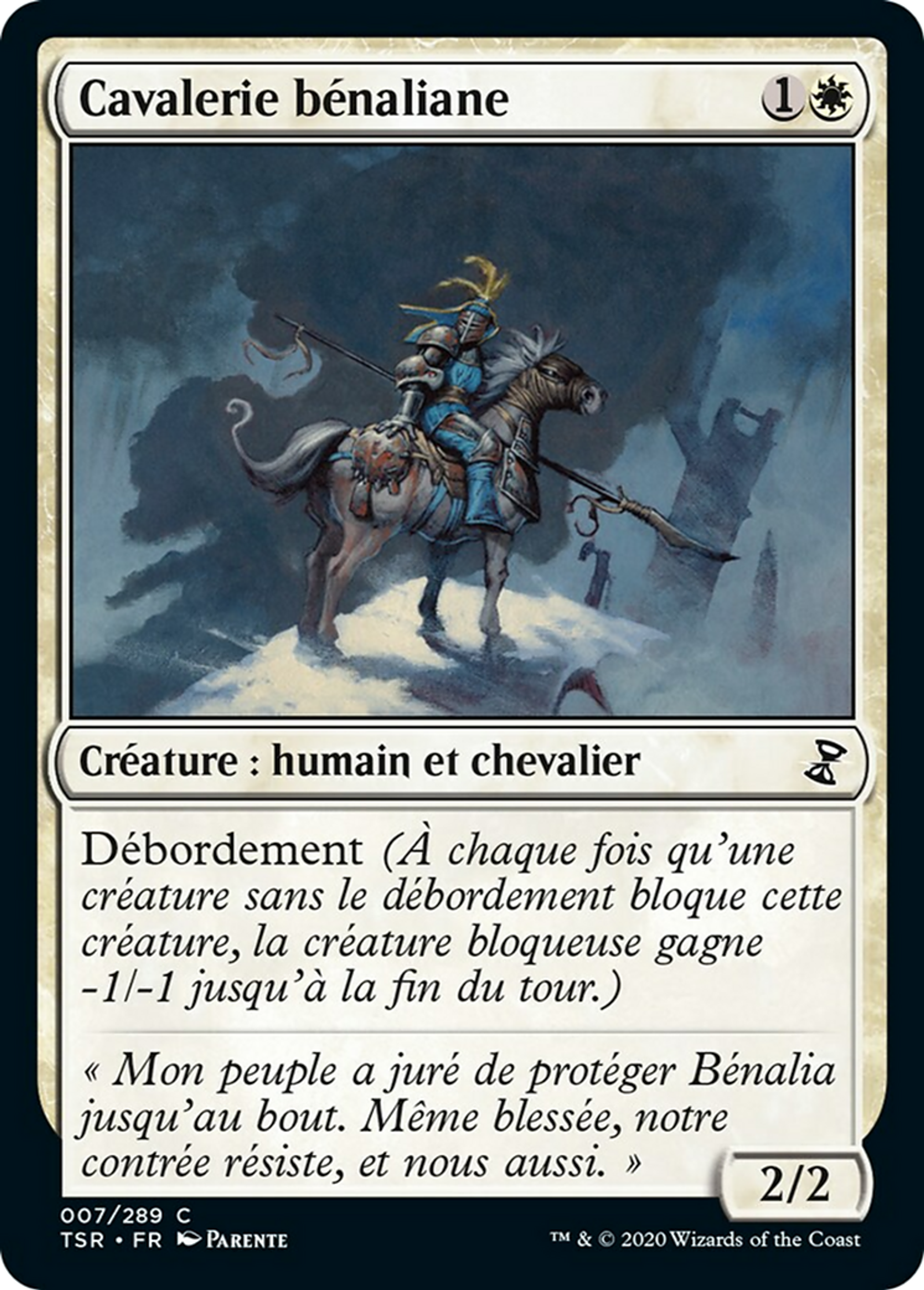 Cavalerie bénaliane — Time Spiral Remastered — Magic: The Gathering
