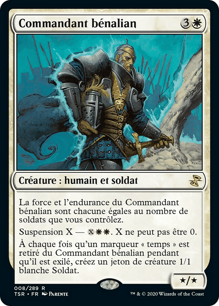 Commandant bénalian — Time Spiral Remastered — Magic: The Gathering