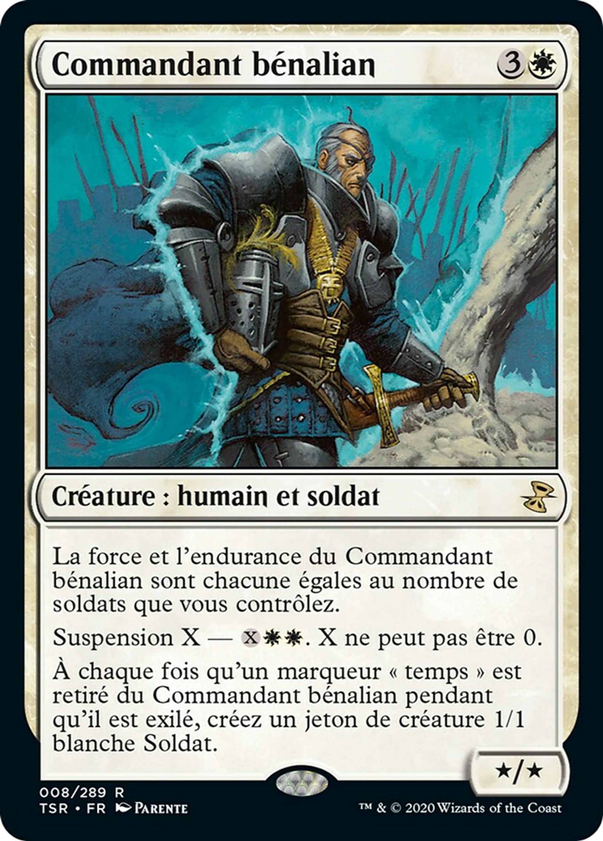 Commandant bénalian — Time Spiral Remastered — Magic: The Gathering