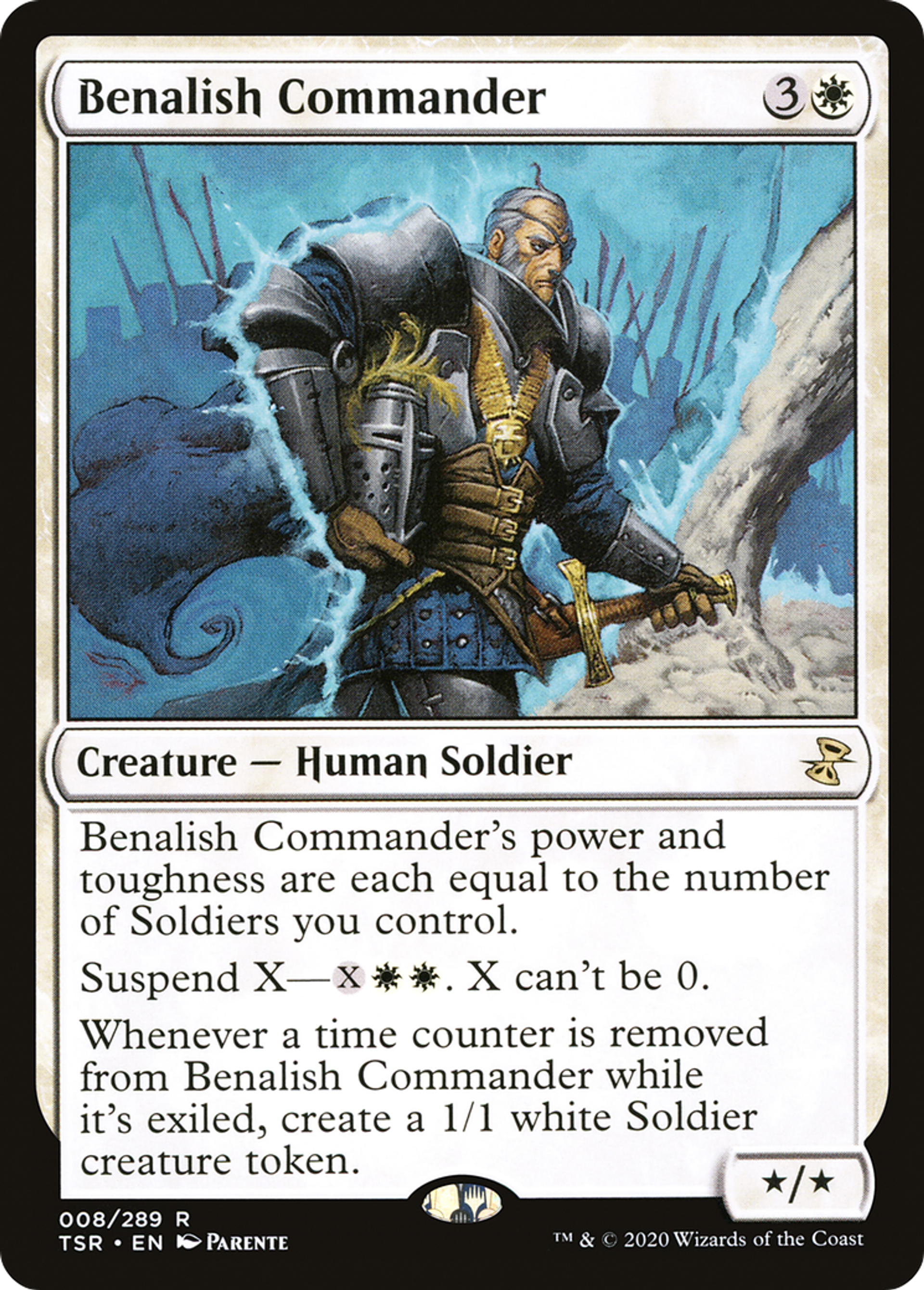 Benalish Commander — Time Spiral Remastered — Magic: The Gathering