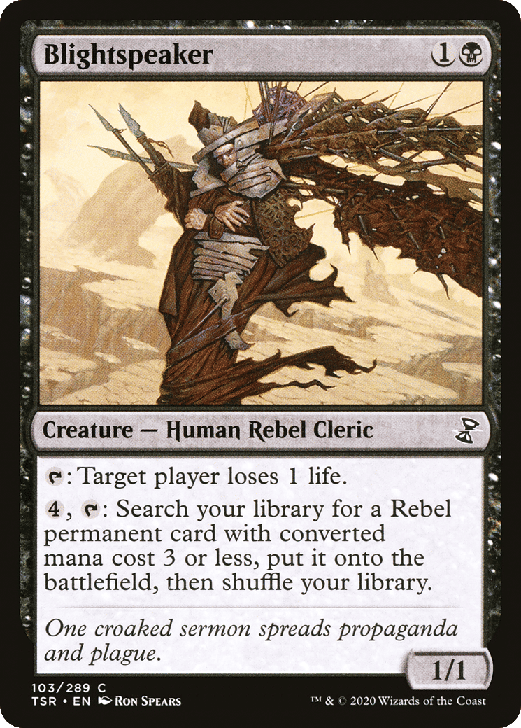 Blightspeaker — Time Spiral Remastered — Magic: The Gathering