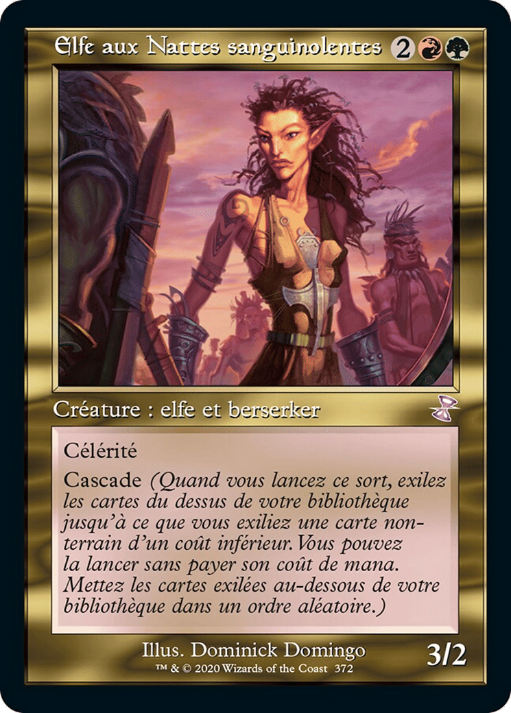 Elfe aux Nattes sanguinolentes — Time Spiral Remastered — Magic: The Gathering