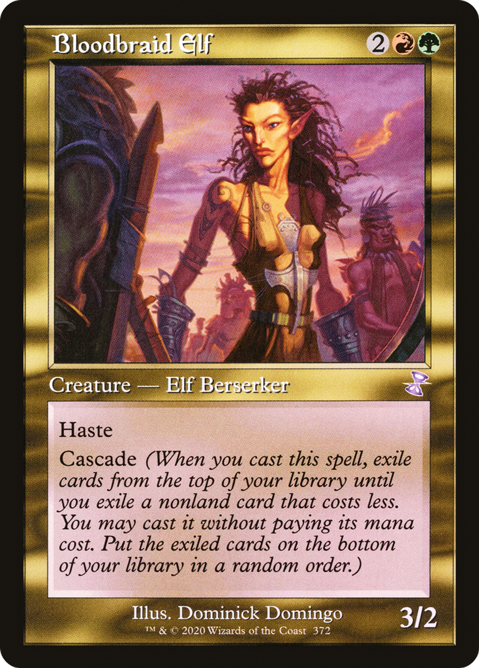Elfe aux Nattes sanguinolentes — Time Spiral Remastered — Magic: The Gathering