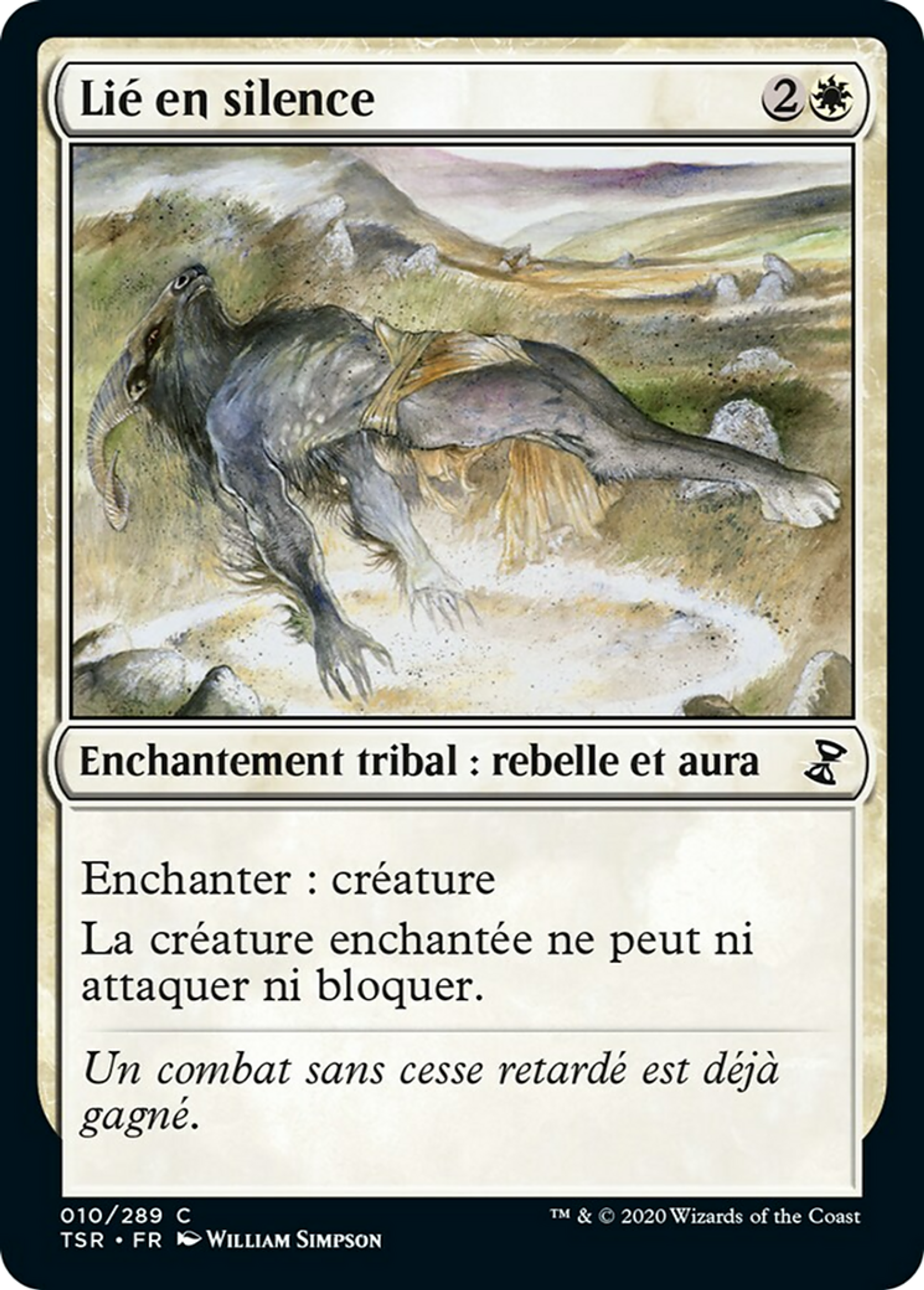 Lié en silence — Time Spiral Remastered — Magic: The Gathering