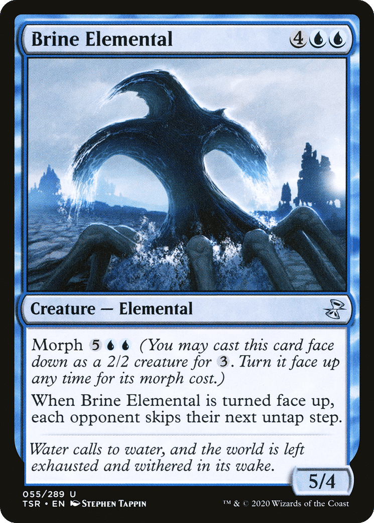 Brine Elemental — Time Spiral Remastered — Magic: The Gathering