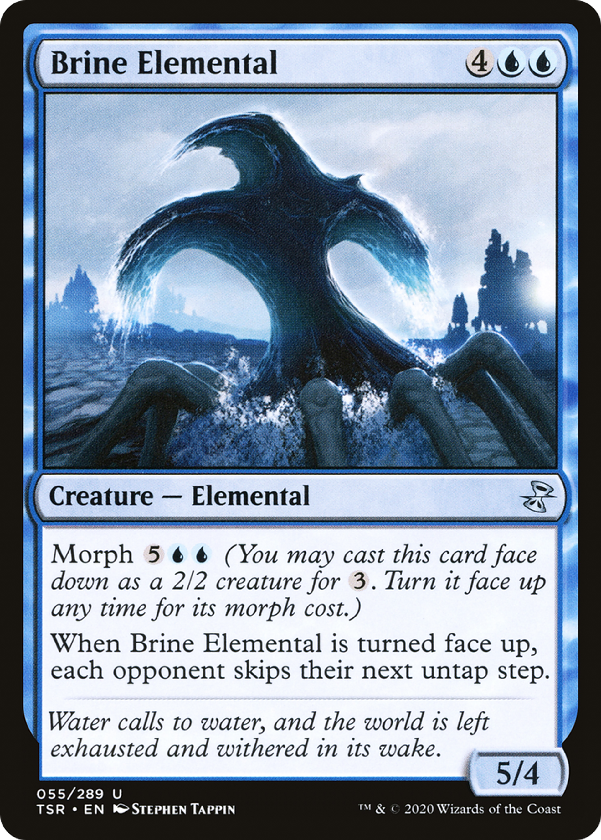 Brine Elemental — Time Spiral Remastered — Magic: The Gathering
