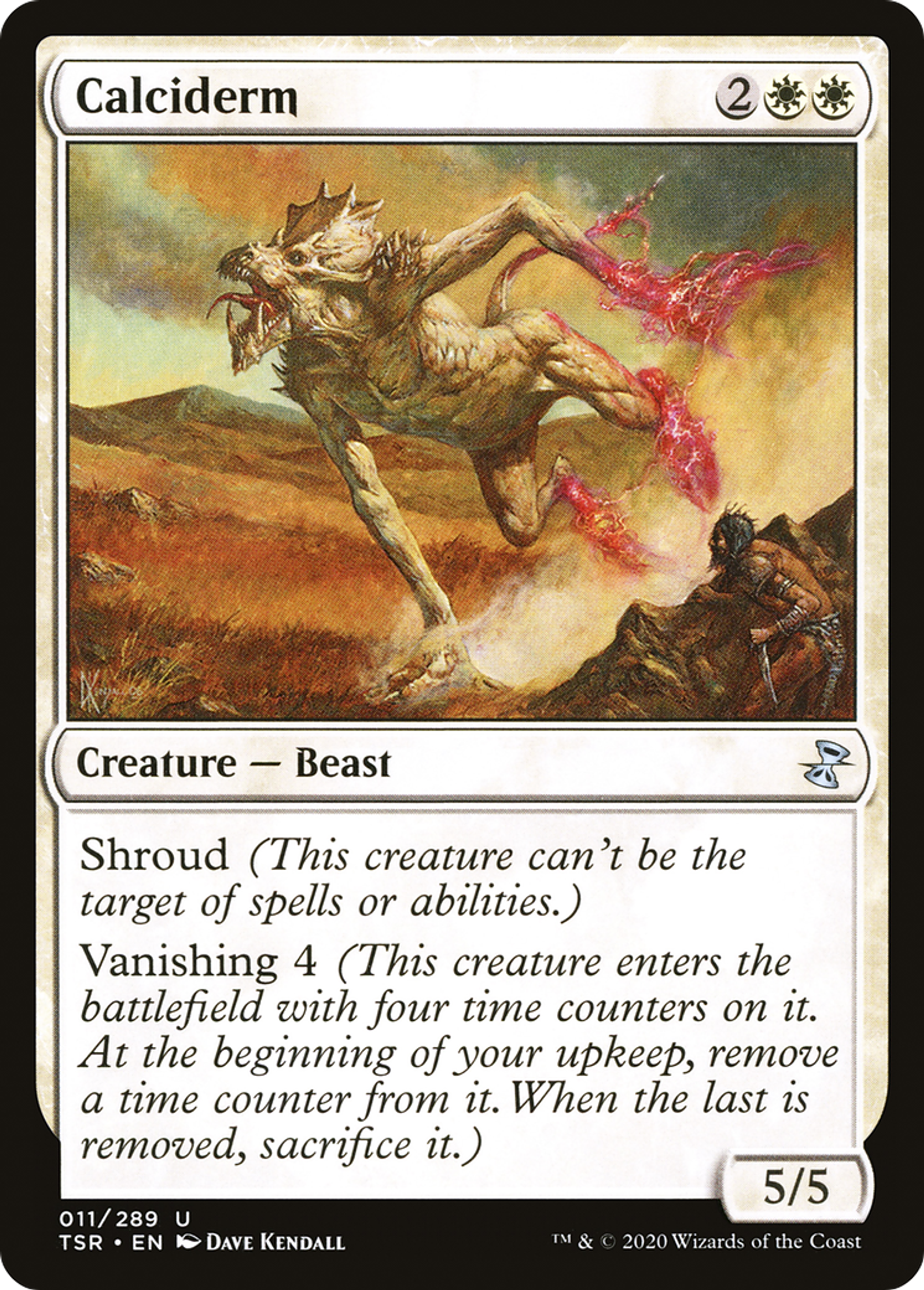 Calciderm — Time Spiral Remastered — Magic: The Gathering