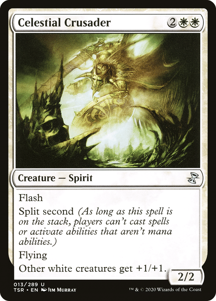 Celestial Crusader — Time Spiral Remastered — Magic: The Gathering