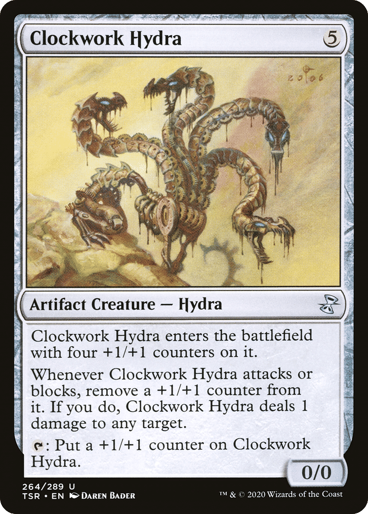 Clockwork Hydra — Time Spiral Remastered — Magic: The Gathering