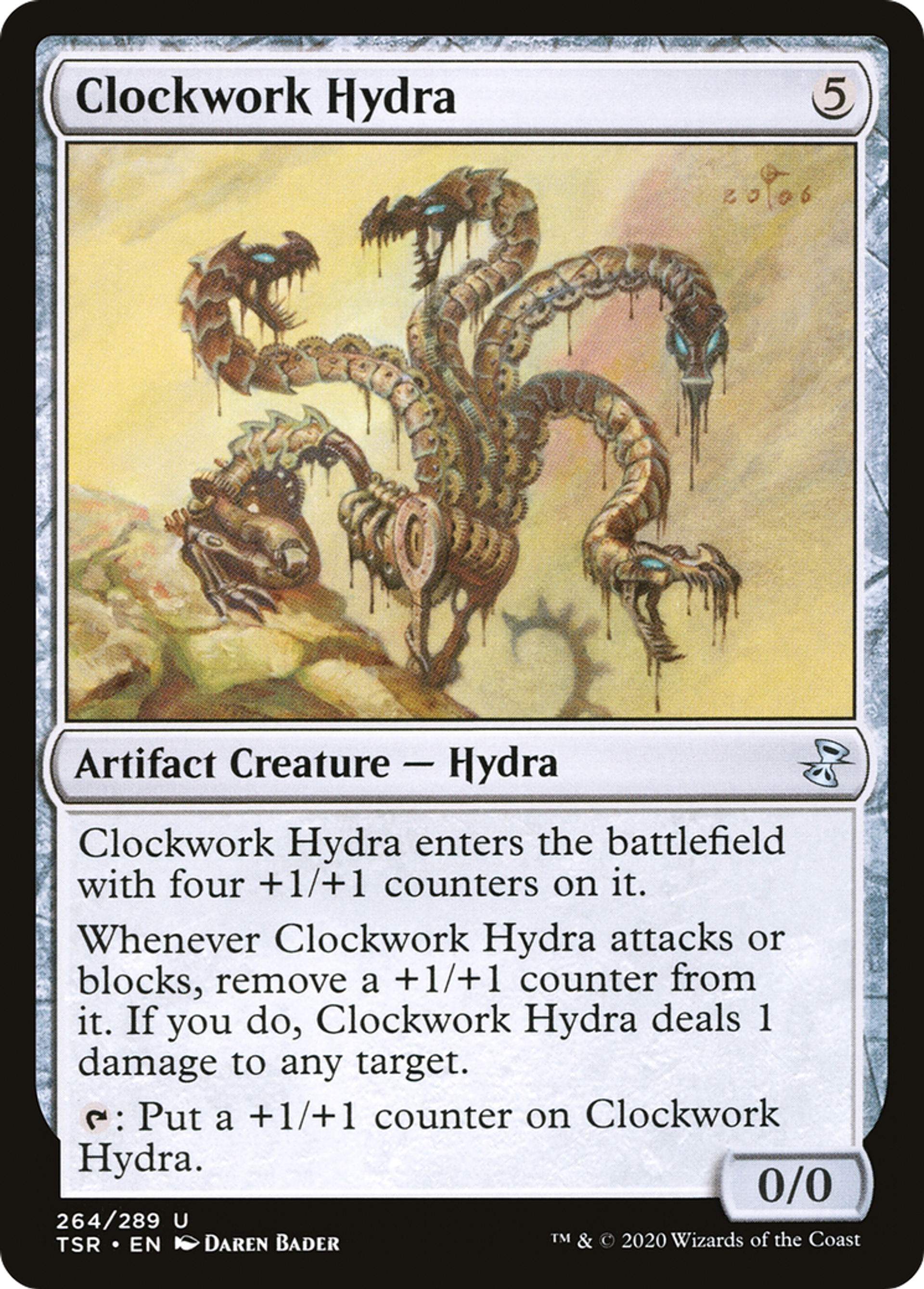 Hydre mécanique — Time Spiral Remastered — Magic: The Gathering