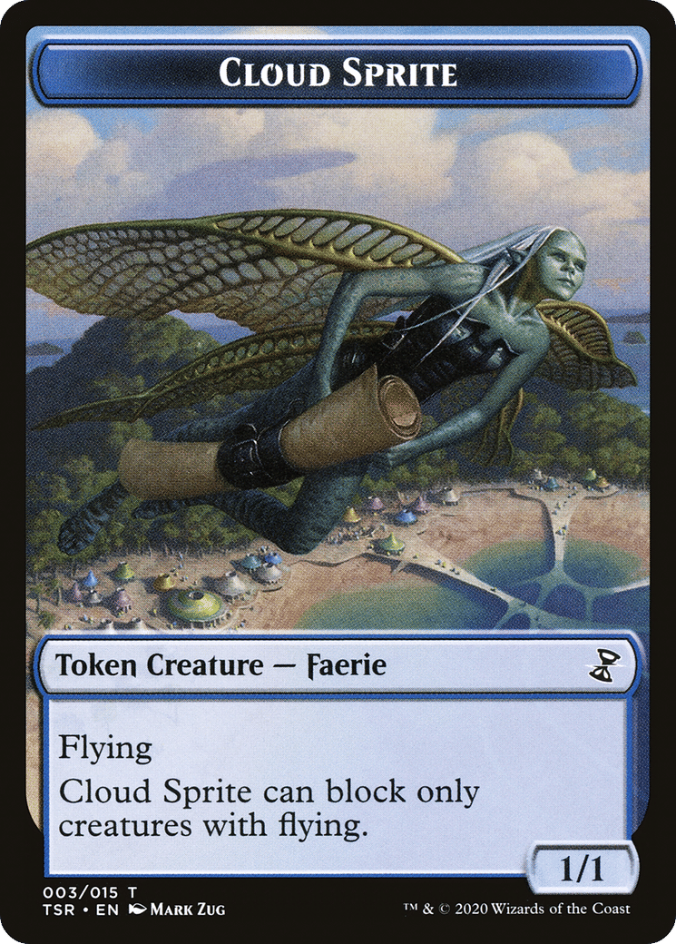 Cloud Sprite — Time Spiral Remastered — Magic: The Gathering