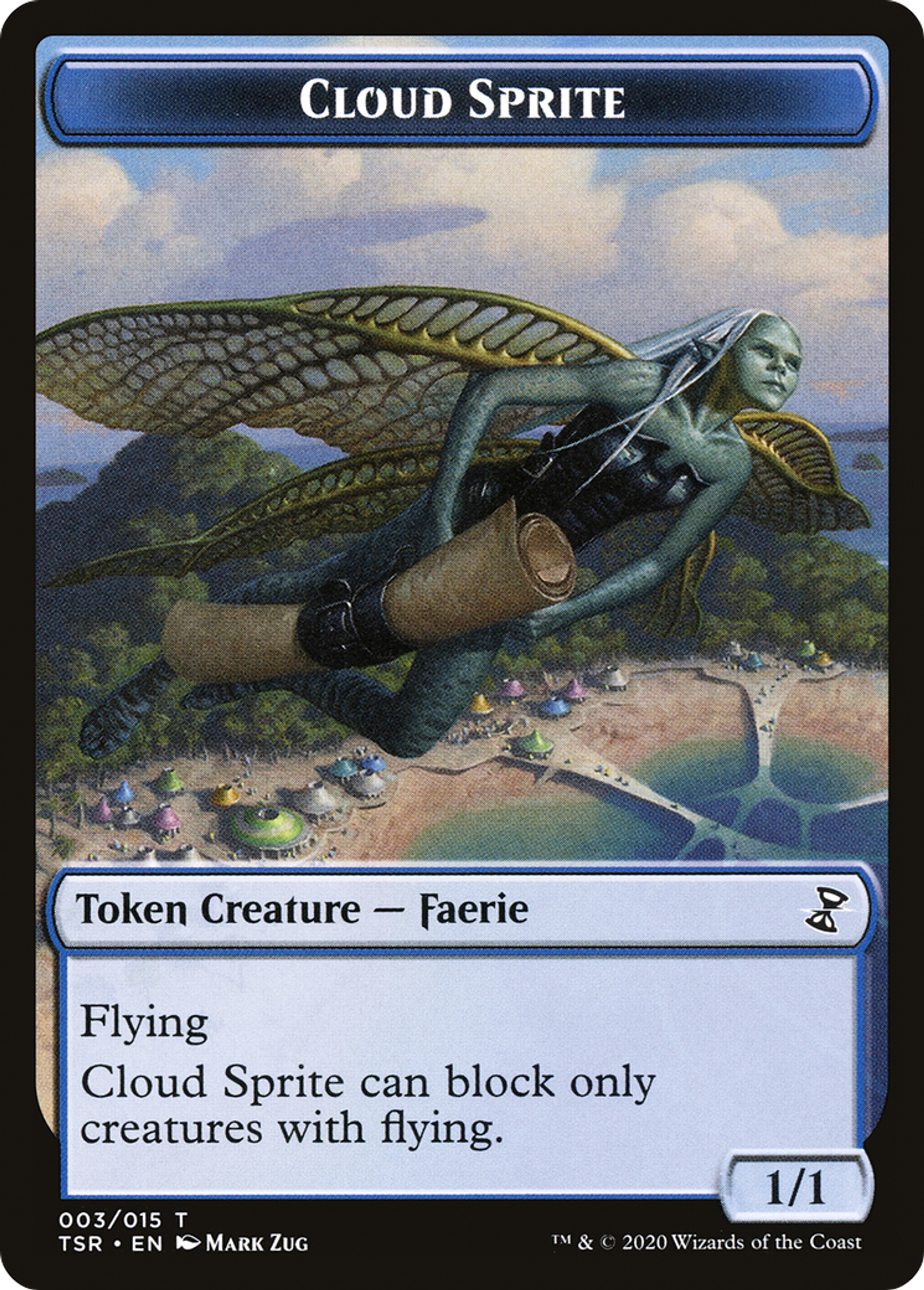Cloud Sprite — Time Spiral Remastered — Magic: The Gathering
