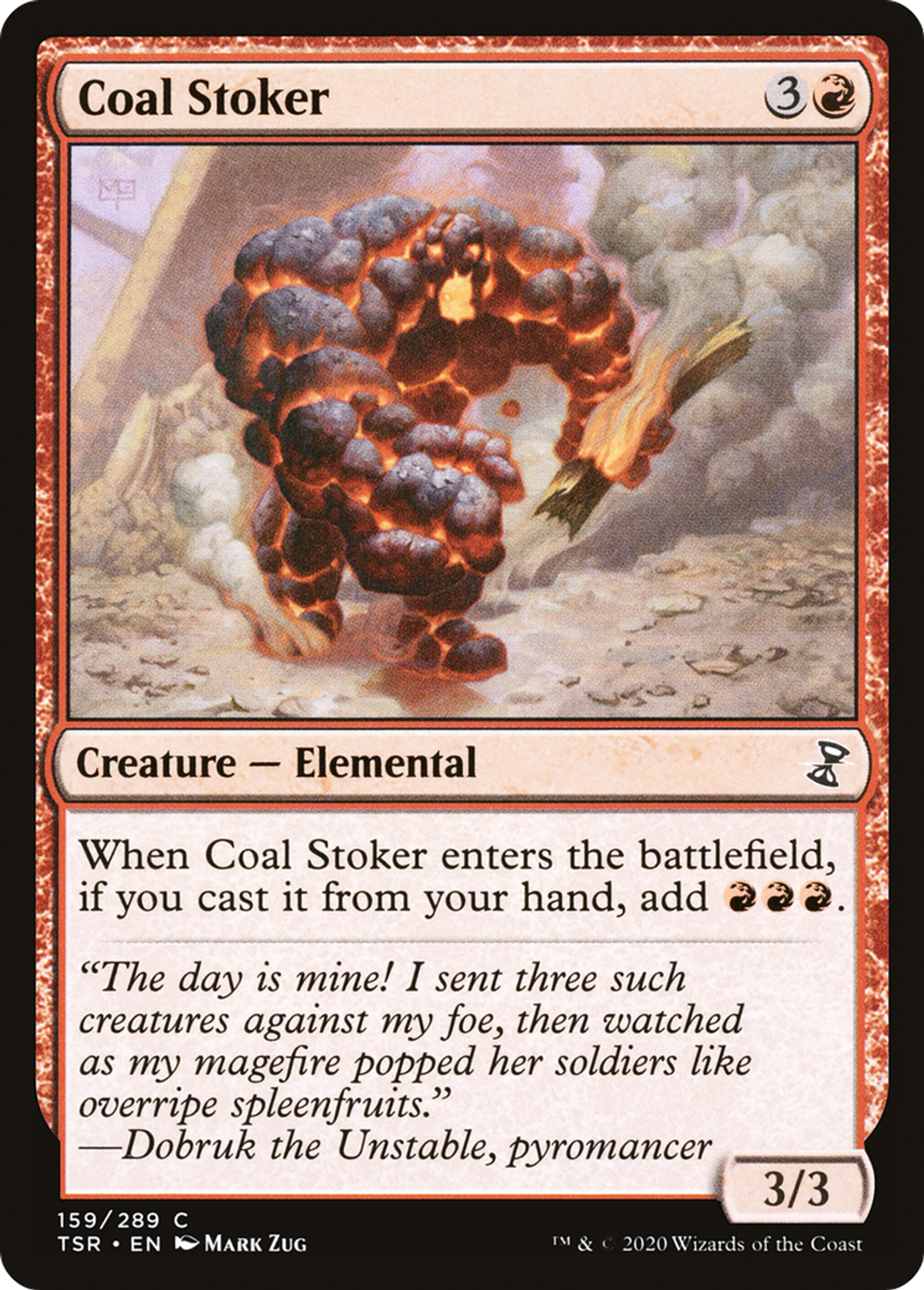 Chauffeur de charbon — Time Spiral Remastered — Magic: The Gathering