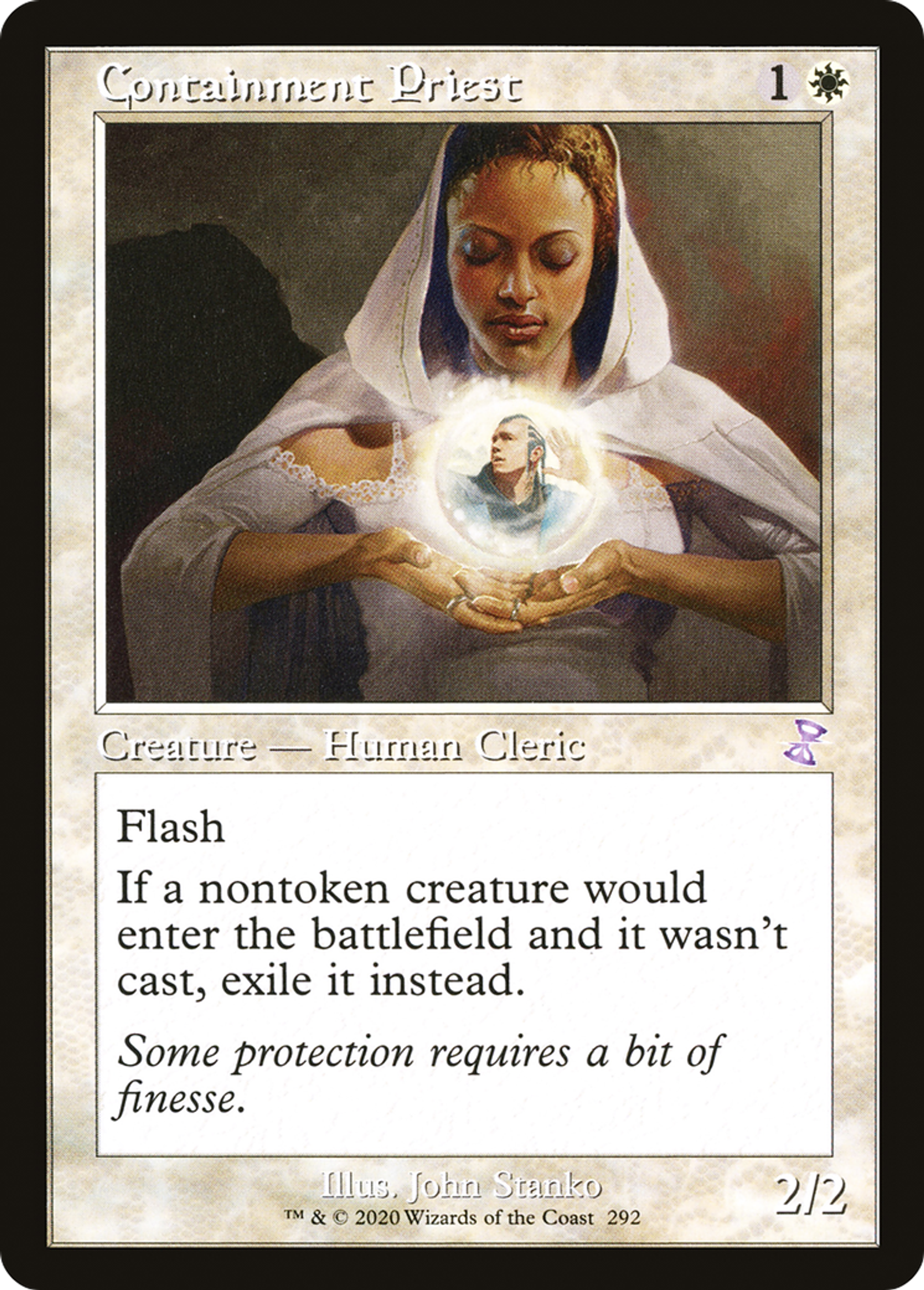Prêtresse du confinement — Time Spiral Remastered — Magic: The Gathering