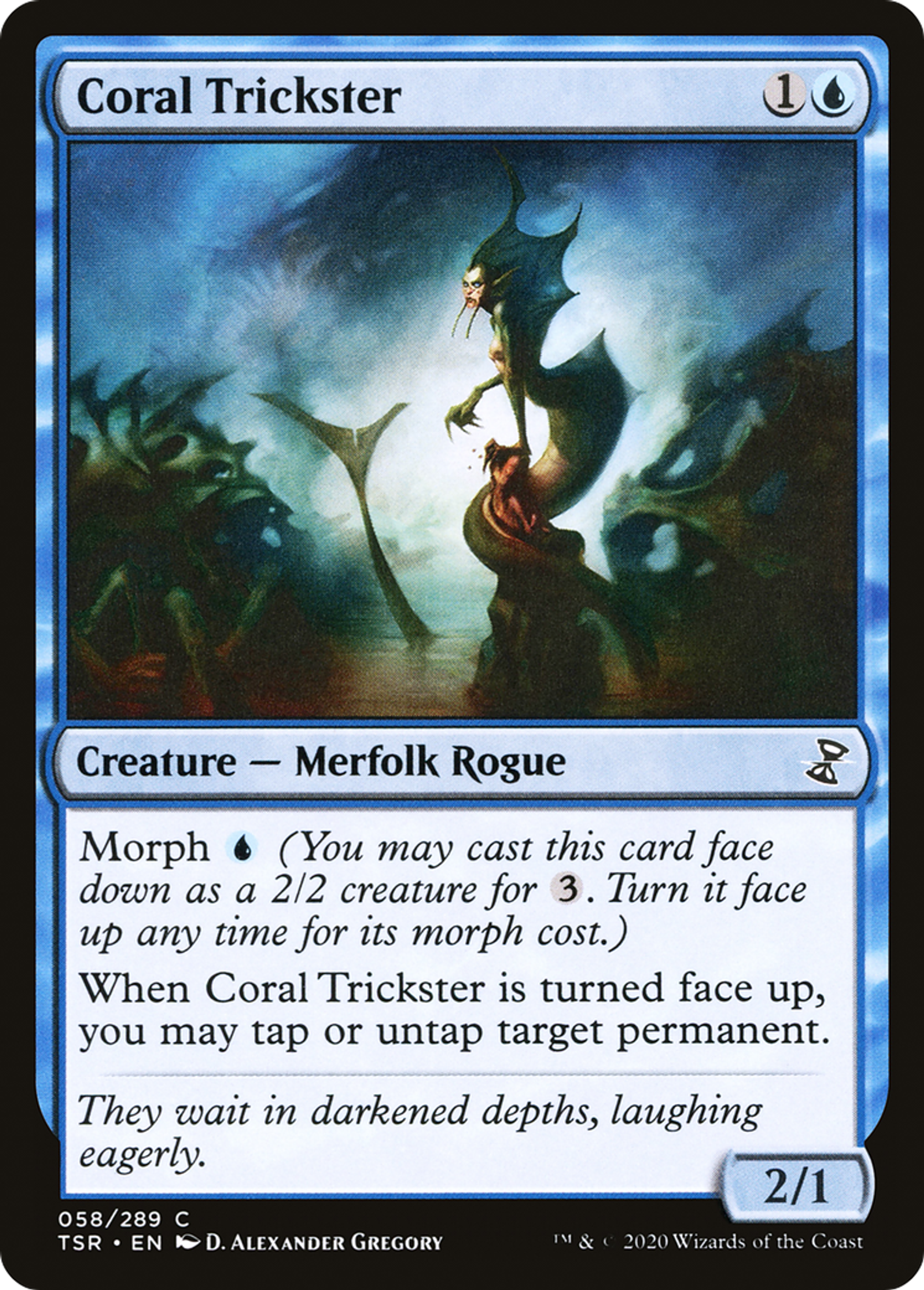 Coral Trickster — Time Spiral Remastered — Magic: The Gathering