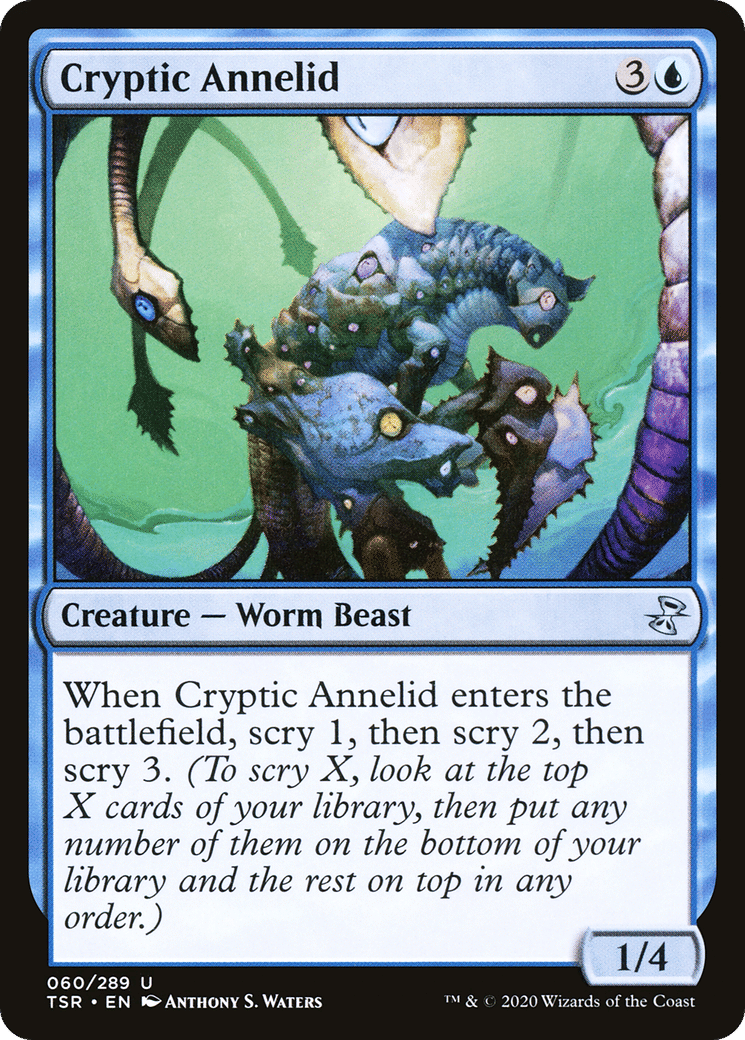 Cryptic Annelid — Time Spiral Remastered — Magic: The Gathering