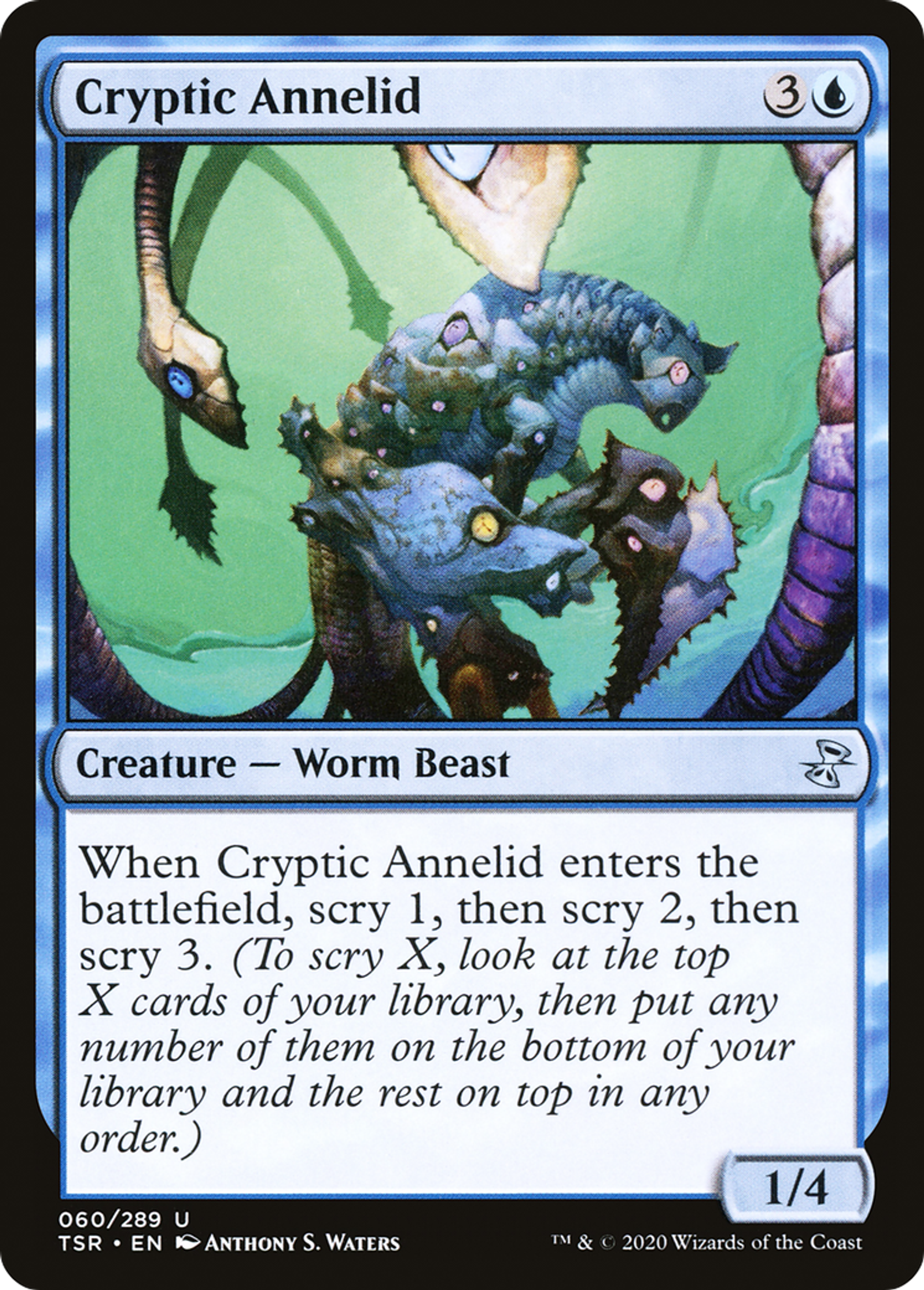 Annélide cryptique — Time Spiral Remastered — Magic: The Gathering