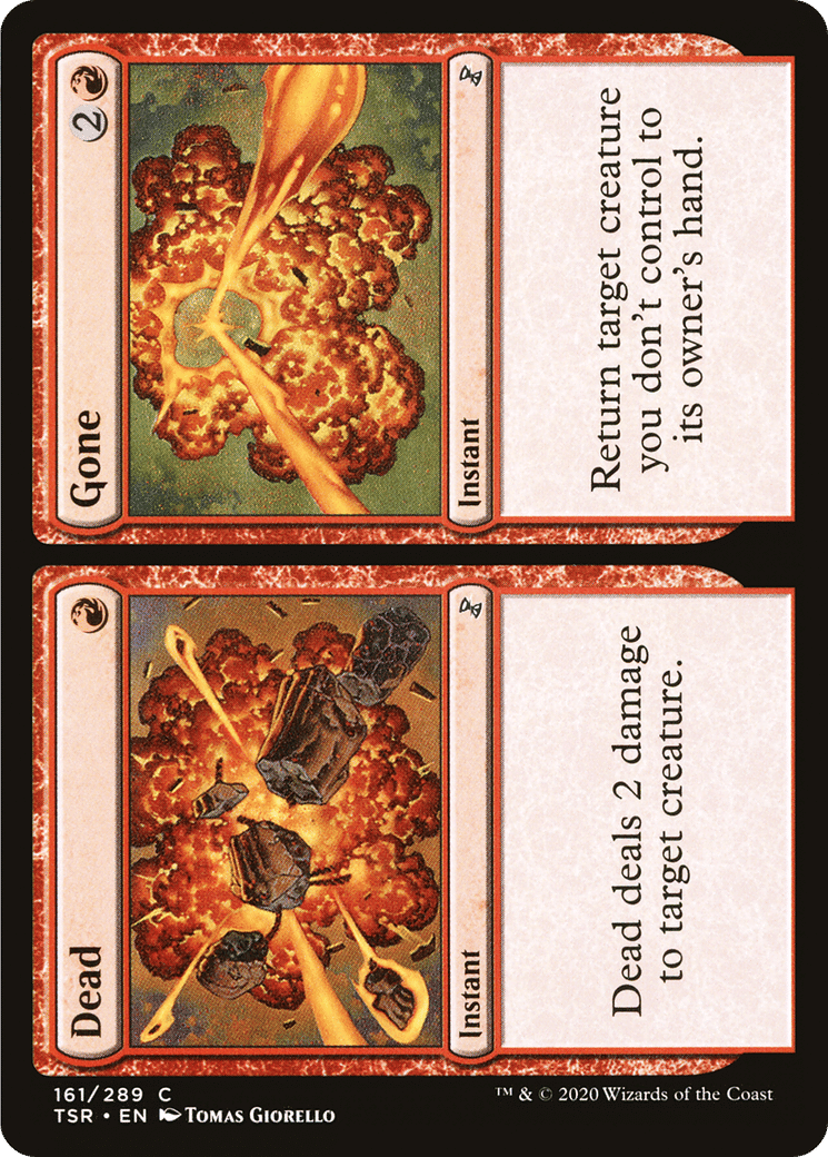 Dead // Gone — Time Spiral Remastered — Magic: The Gathering