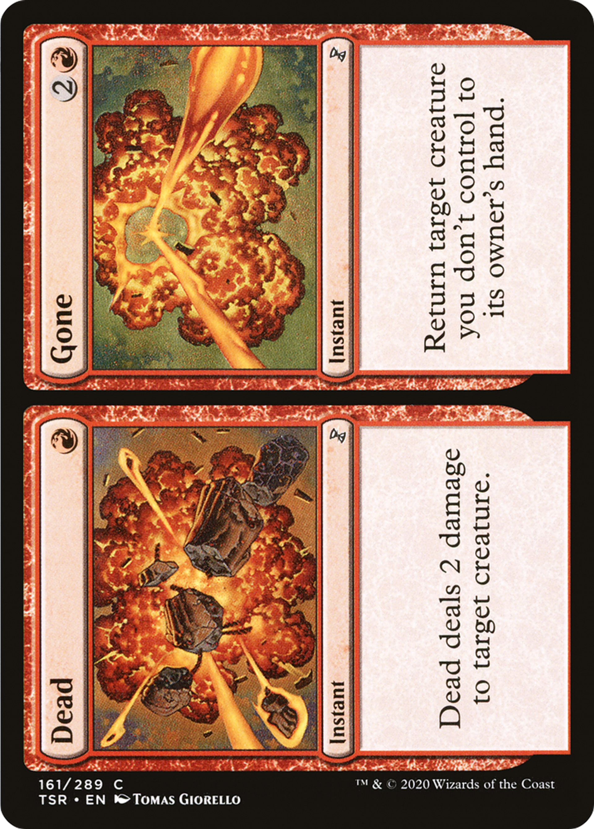 Dead // Gone — Time Spiral Remastered — Magic: The Gathering