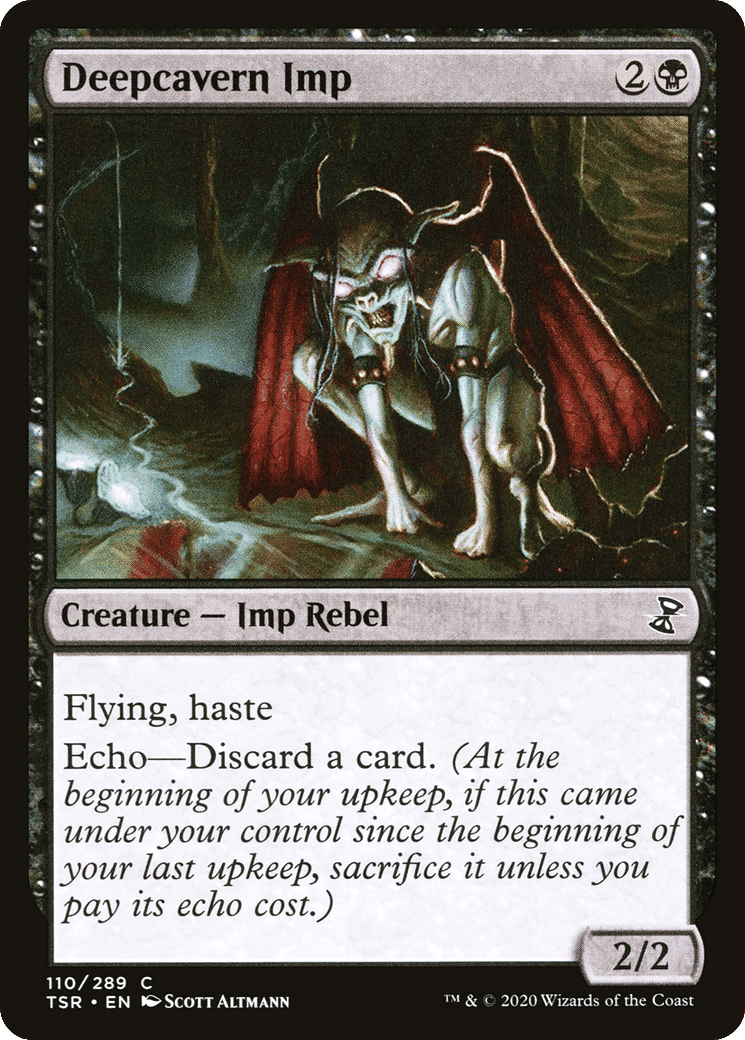 Deepcavern Imp — Time Spiral Remastered — Magic: The Gathering