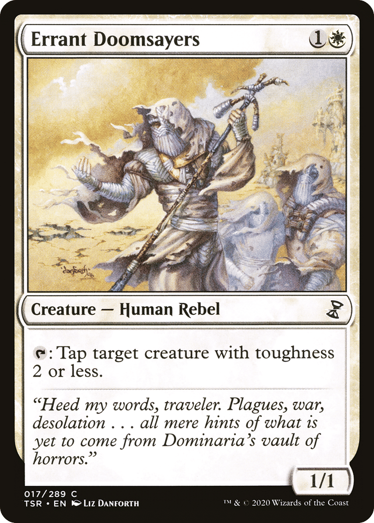 Errant Doomsayers — Time Spiral Remastered — Magic: The Gathering