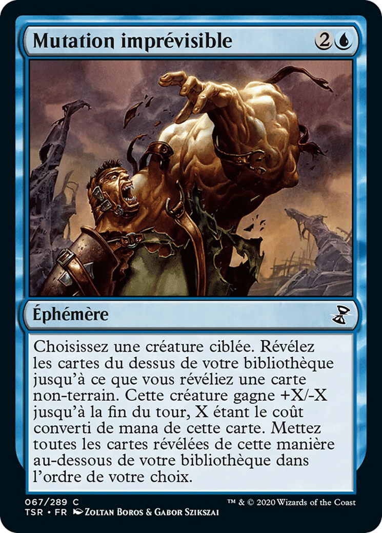 Mutation imprévisible — Time Spiral Remastered — Magic: The Gathering