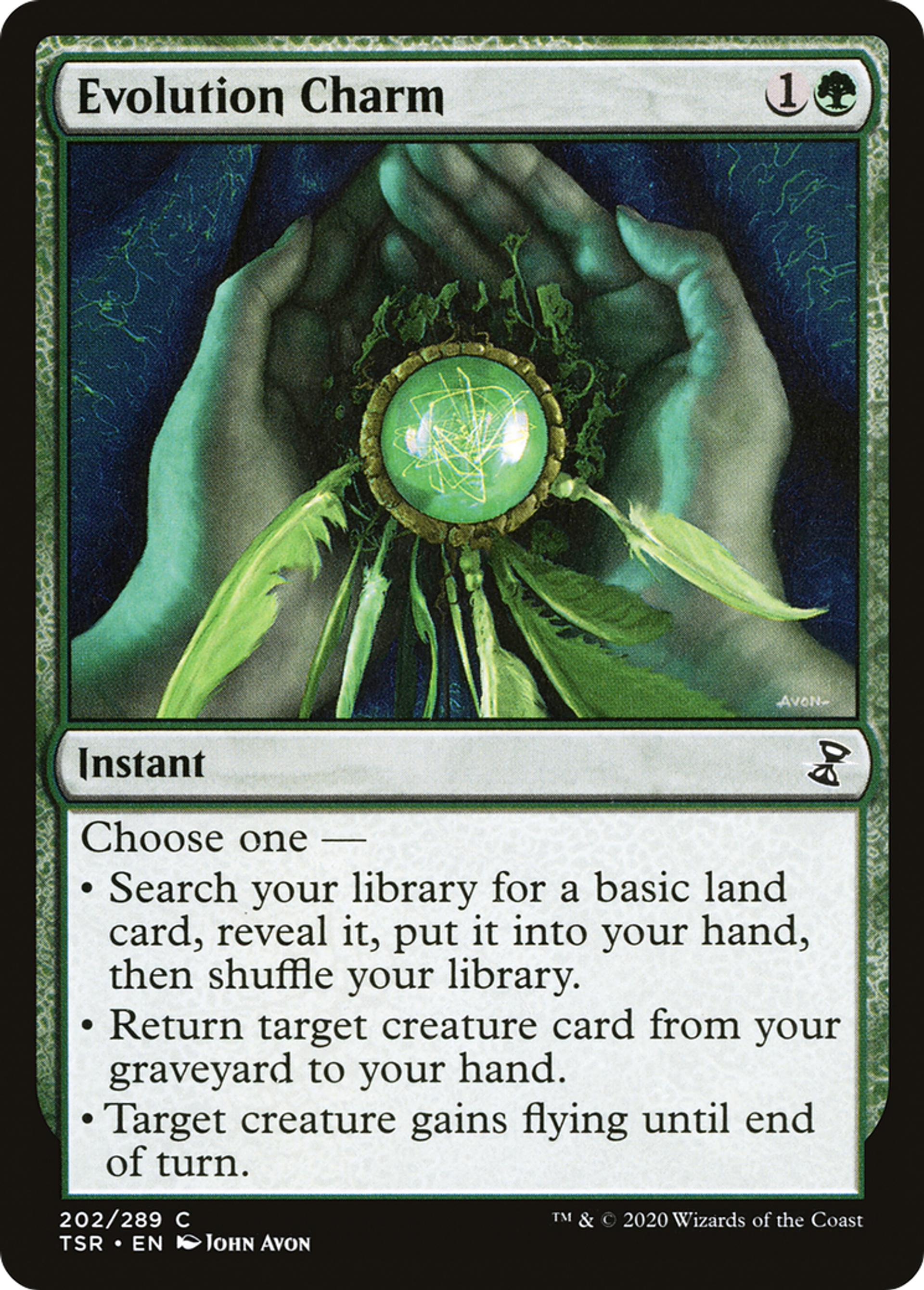 Evolution Charm — Time Spiral Remastered — Magic: The Gathering