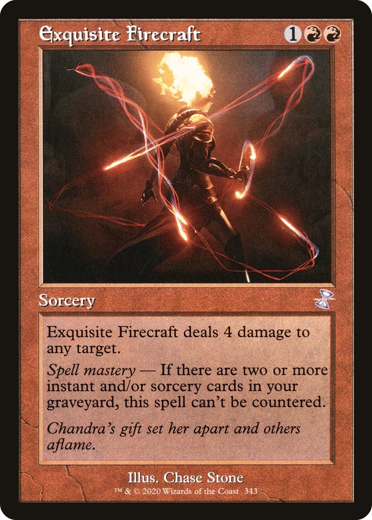 Exquisite Firecraft — Time Spiral Remastered — Magic: The Gathering