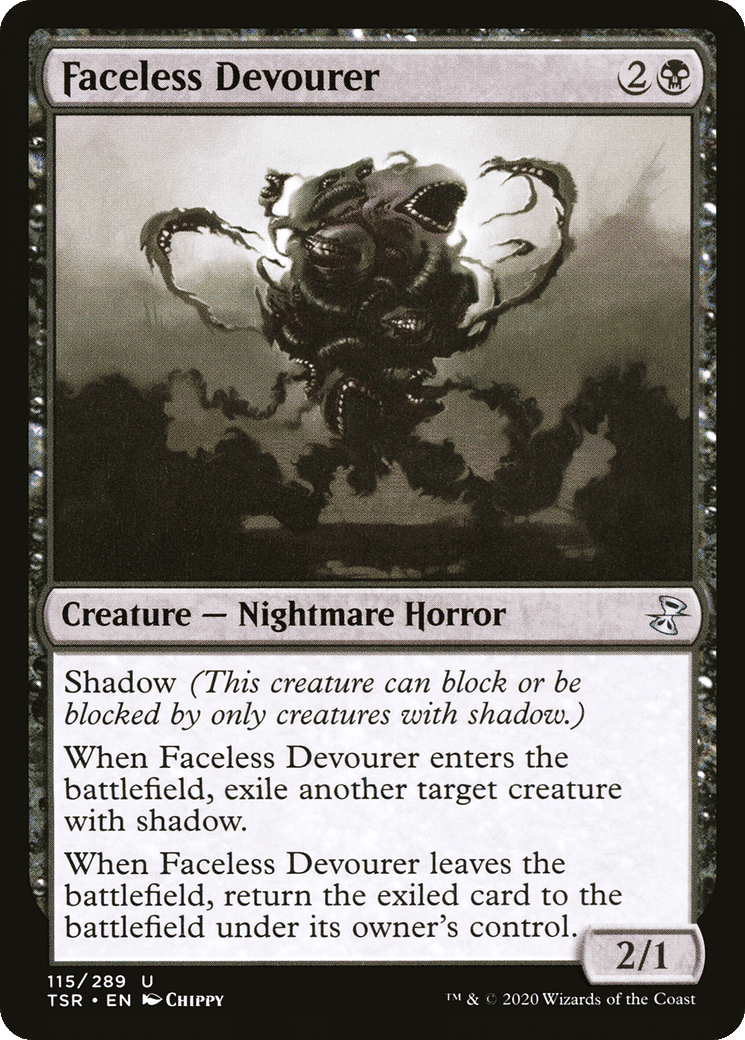 Faceless Devourer — Time Spiral Remastered — Magic: The Gathering