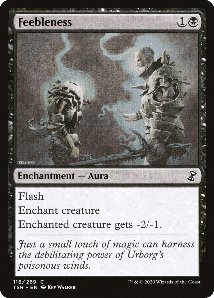 Feebleness — Time Spiral Remastered — Magic: The Gathering