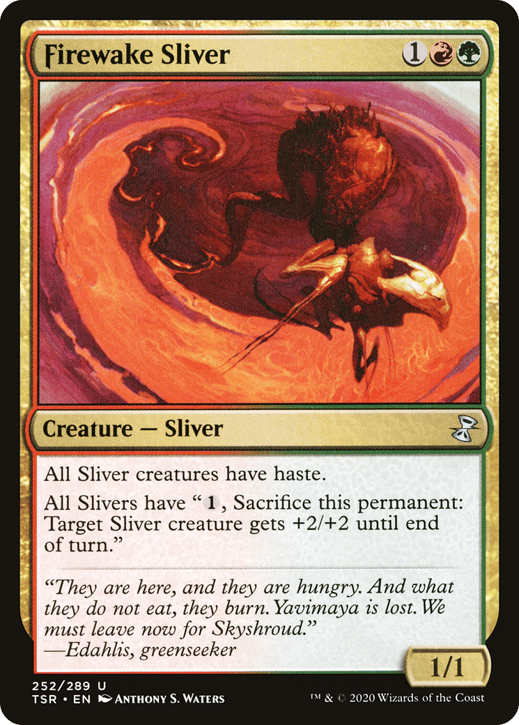 Firewake Sliver — Time Spiral Remastered — Magic: The Gathering