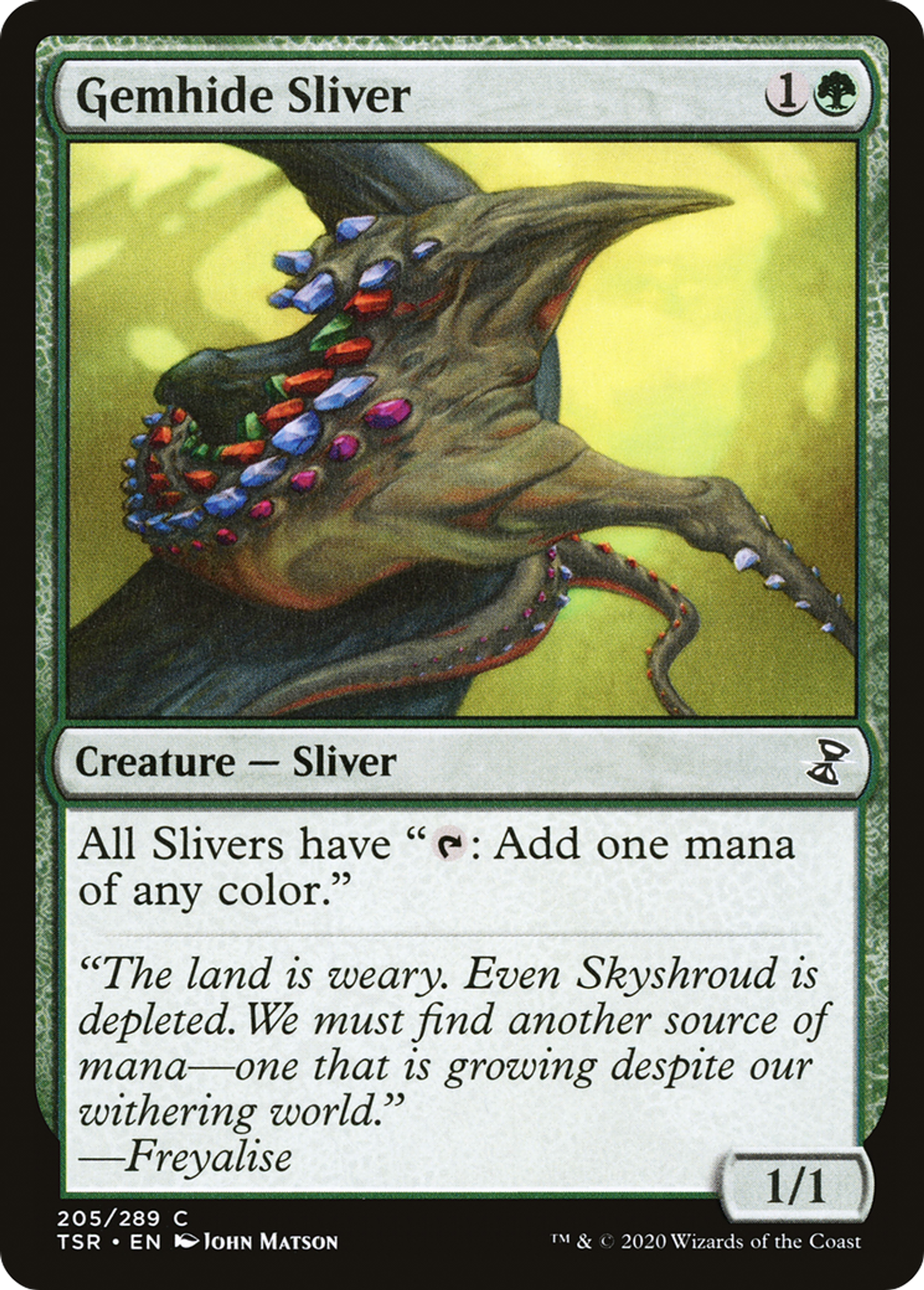 Slivoïde cuirgemme — Time Spiral Remastered — Magic: The Gathering