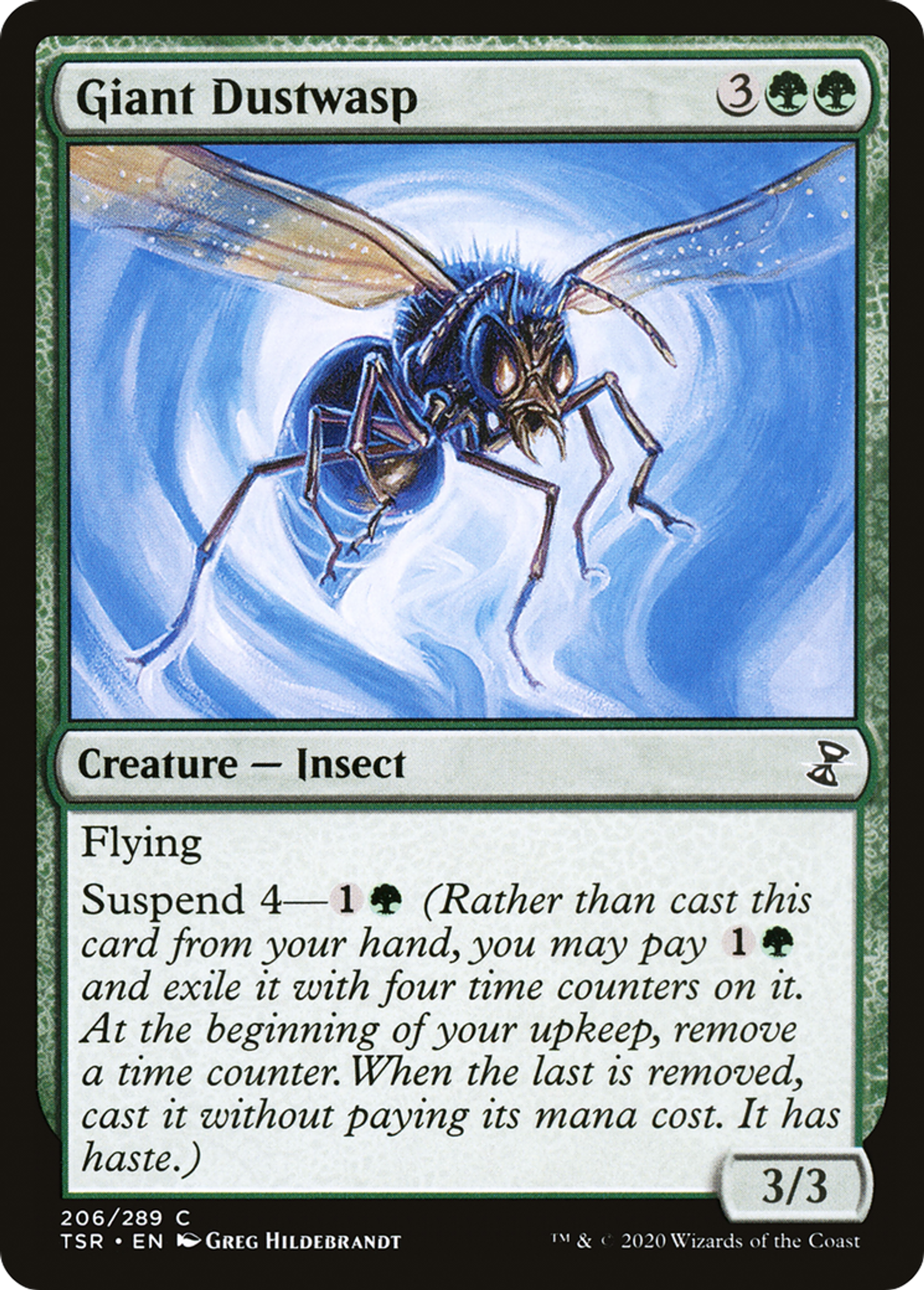 Guêpe de poussière géante — Time Spiral Remastered — Magic: The Gathering