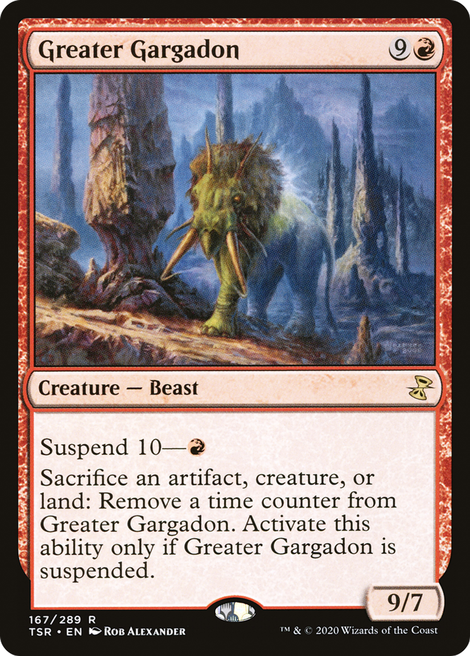 Greater Gargadon — Time Spiral Remastered — Magic: The Gathering