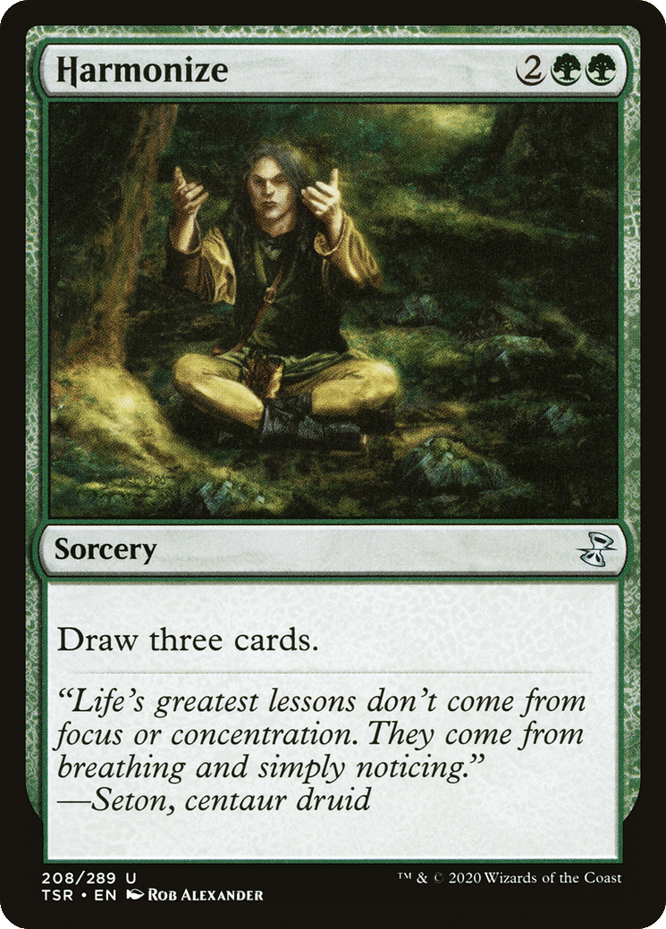 Harmonize — Time Spiral Remastered — Magic: The Gathering