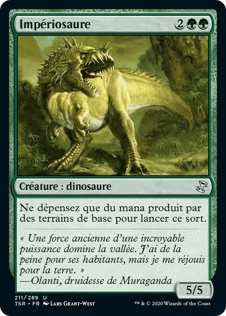 Impériosaure — Time Spiral Remastered — Magic: The Gathering