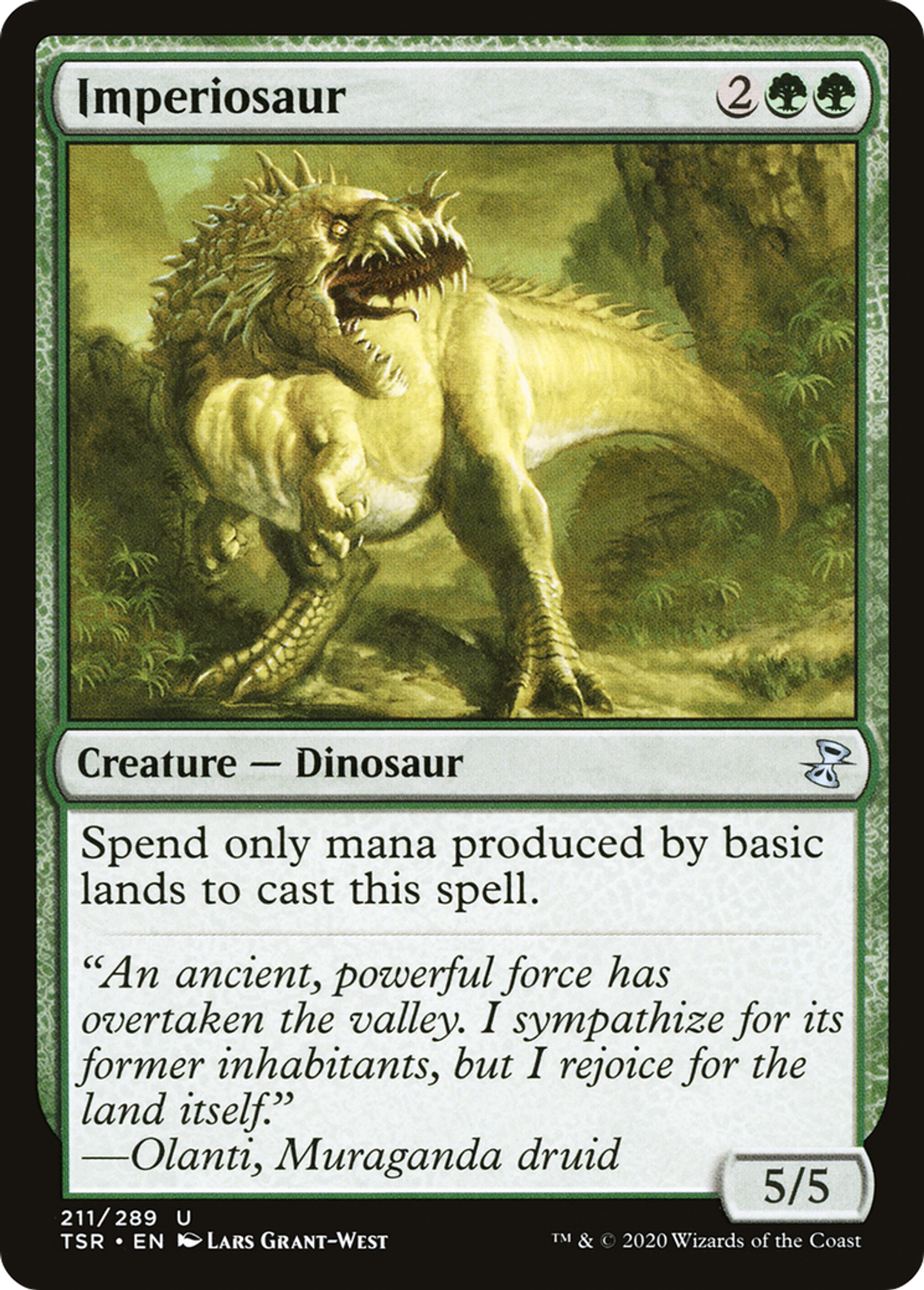 Impériosaure — Time Spiral Remastered — Magic: The Gathering