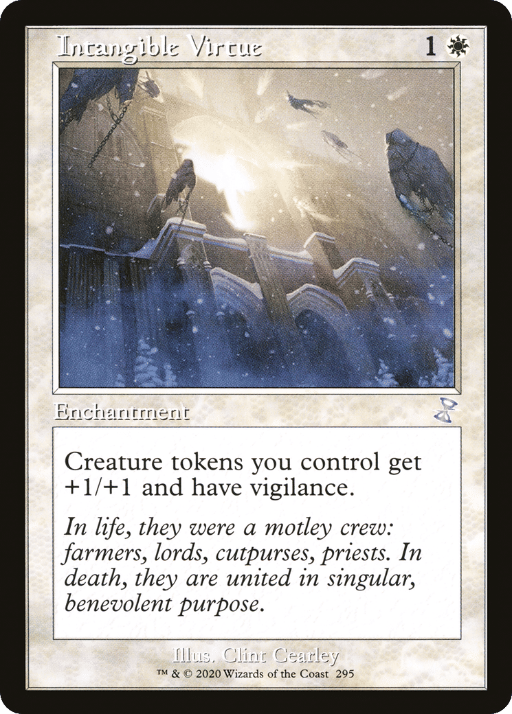 Intangible Virtue — Time Spiral Remastered — Magic: The Gathering