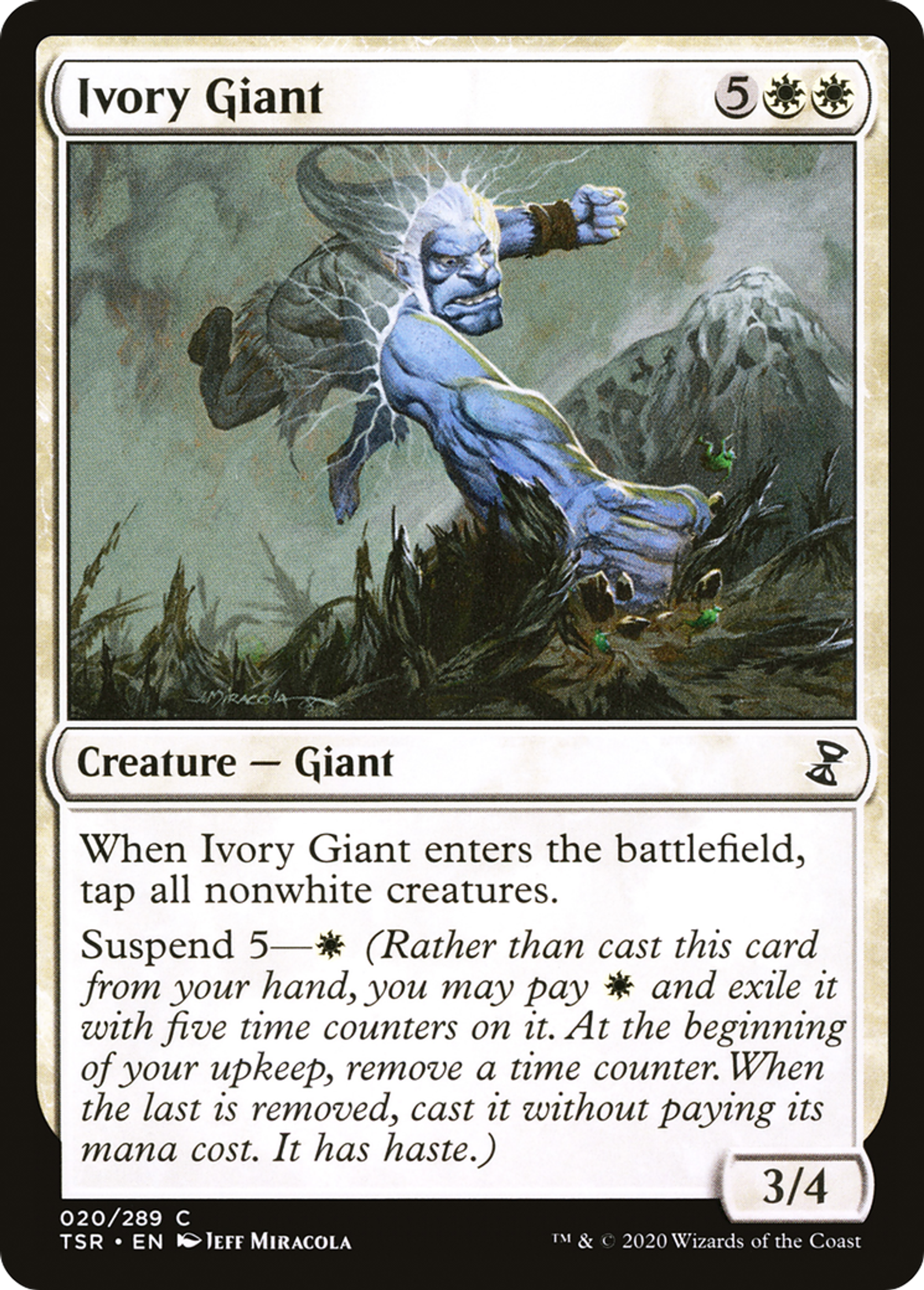 Géant d'ivoire — Time Spiral Remastered — Magic: The Gathering