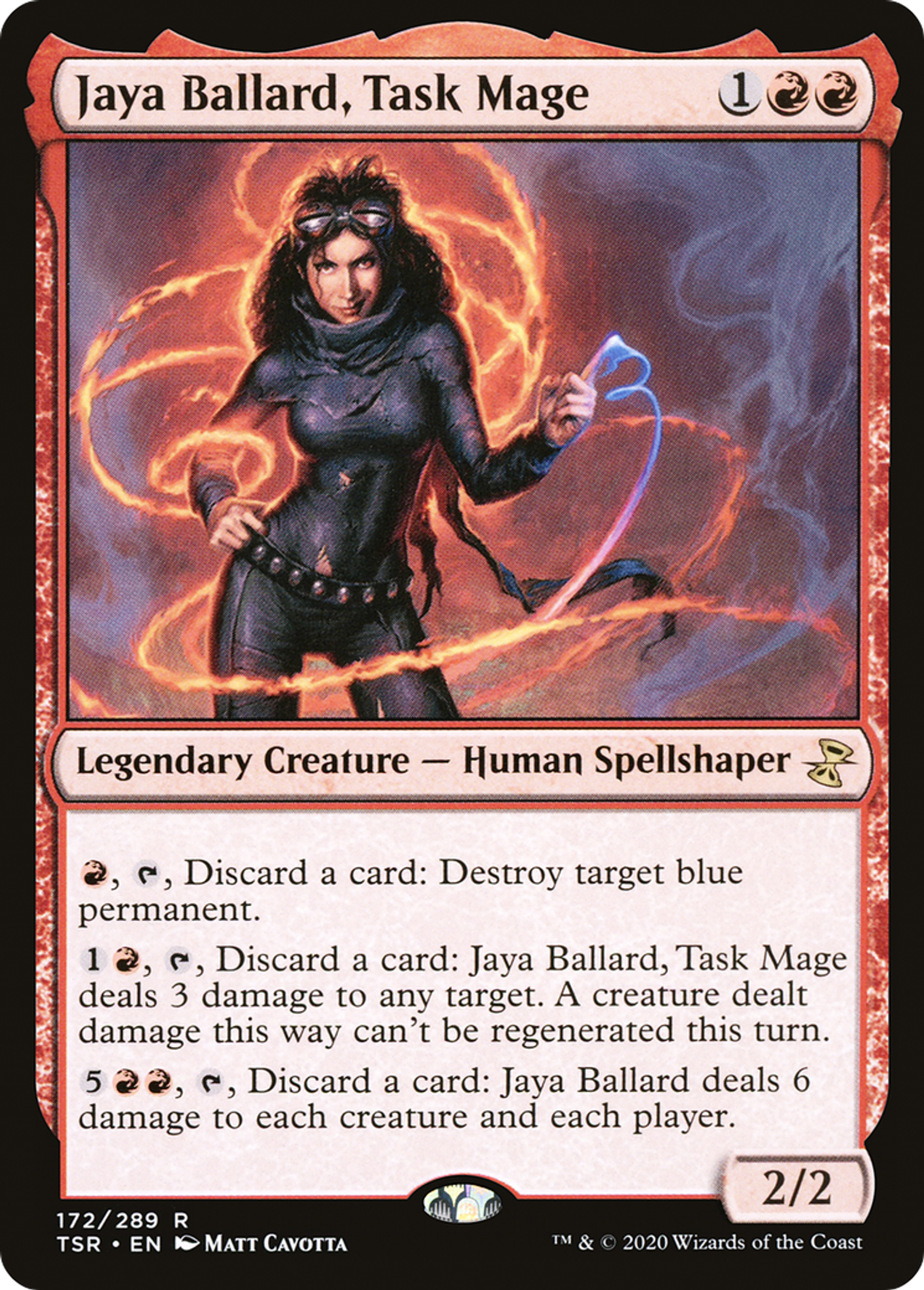Jaya Ballard, mage de force — Time Spiral Remastered — Magic: The Gathering
