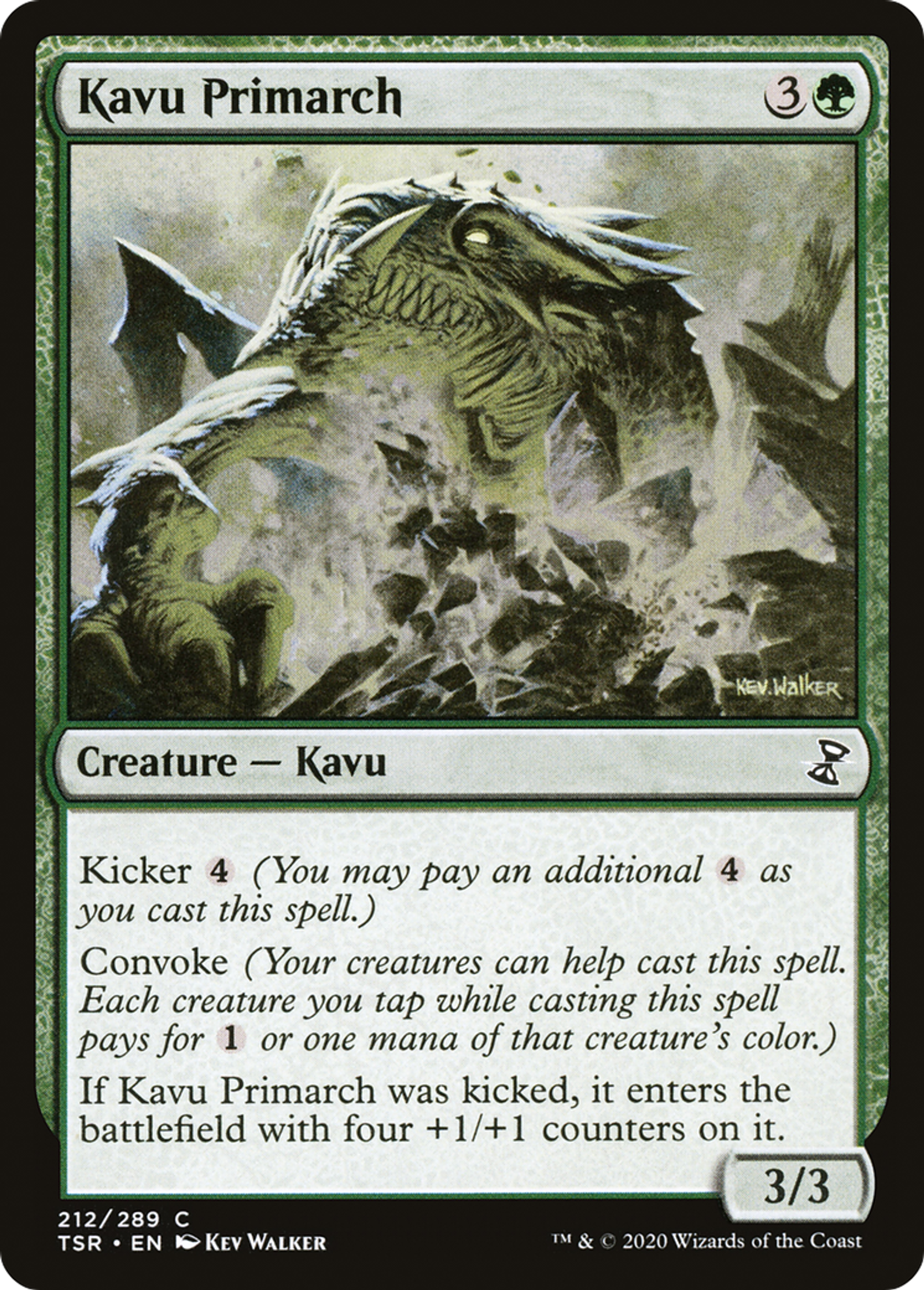 Primarque kavru — Time Spiral Remastered — Magic: The Gathering