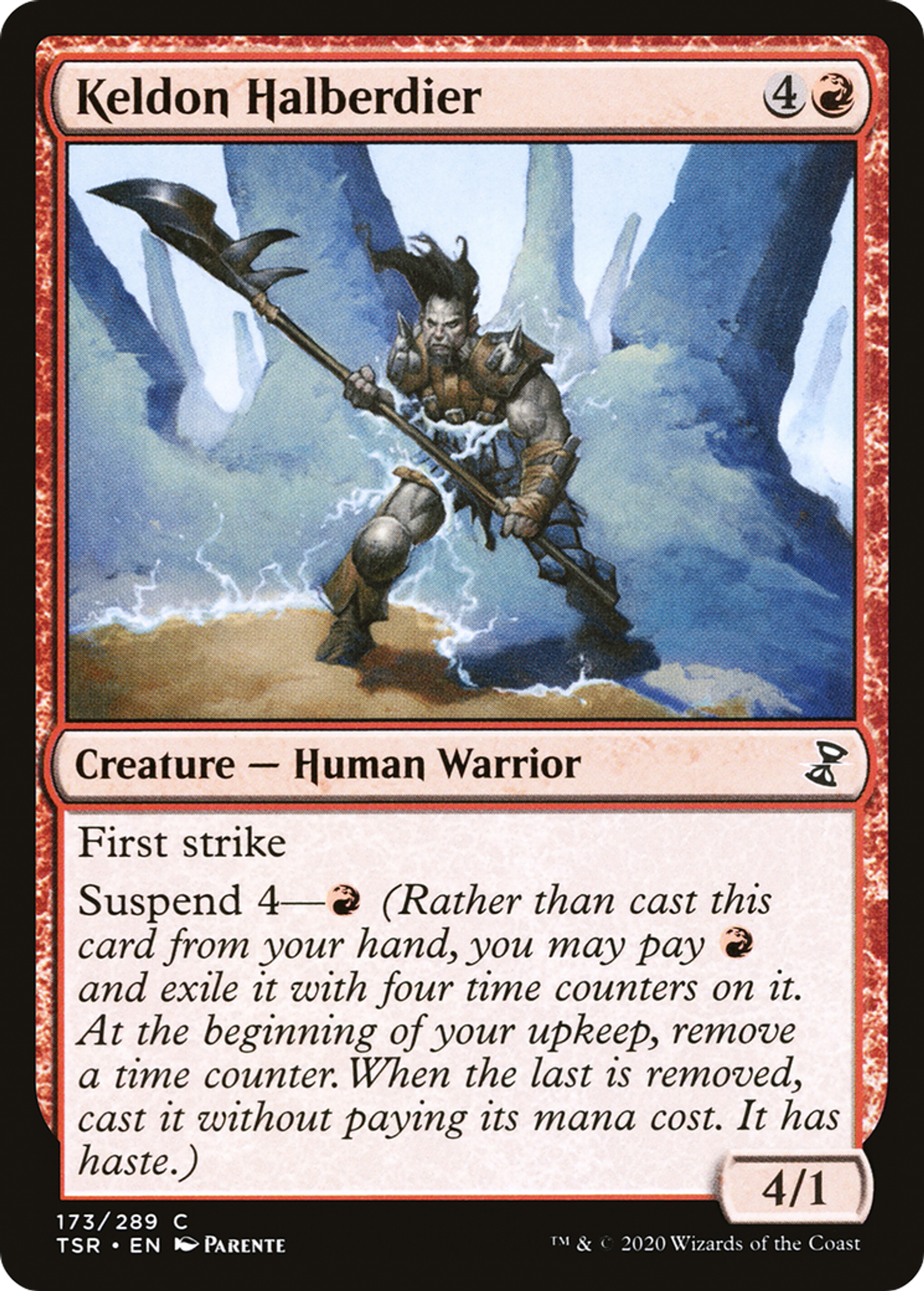 Hallebardier kelde — Time Spiral Remastered — Magic: The Gathering