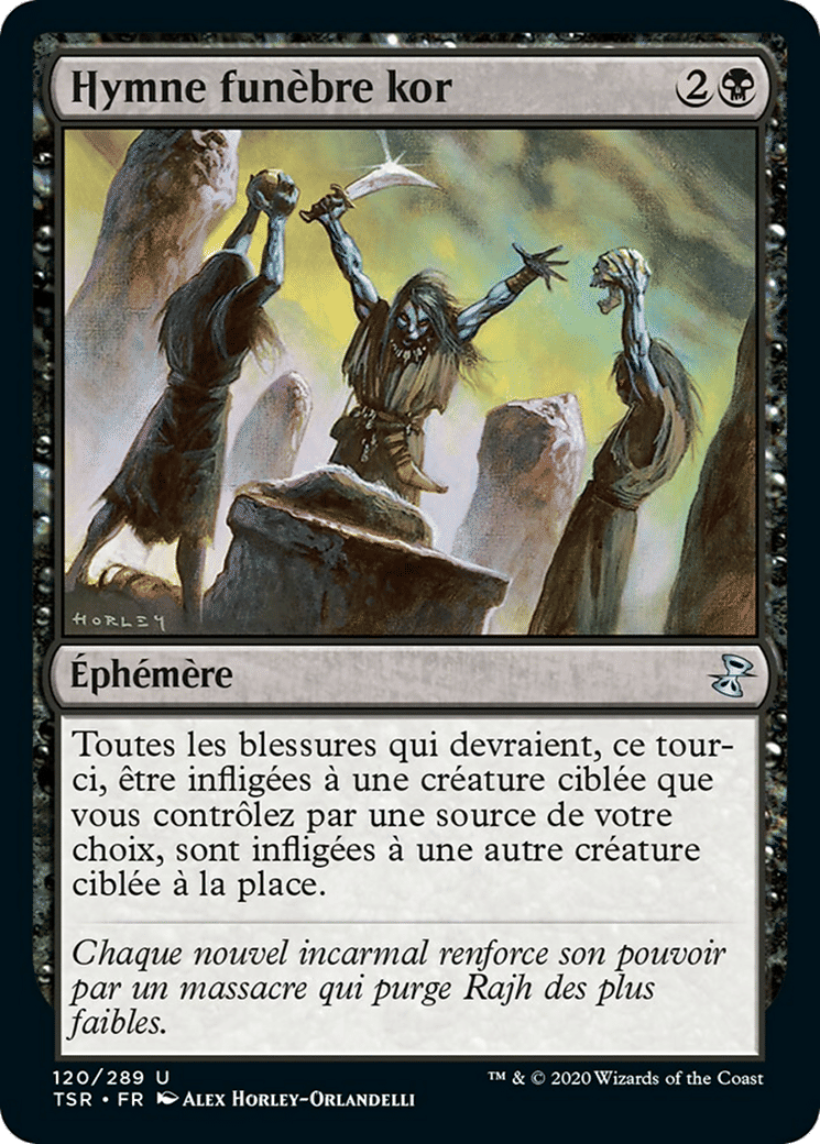 Hymne funèbre kor — Time Spiral Remastered — Magic: The Gathering