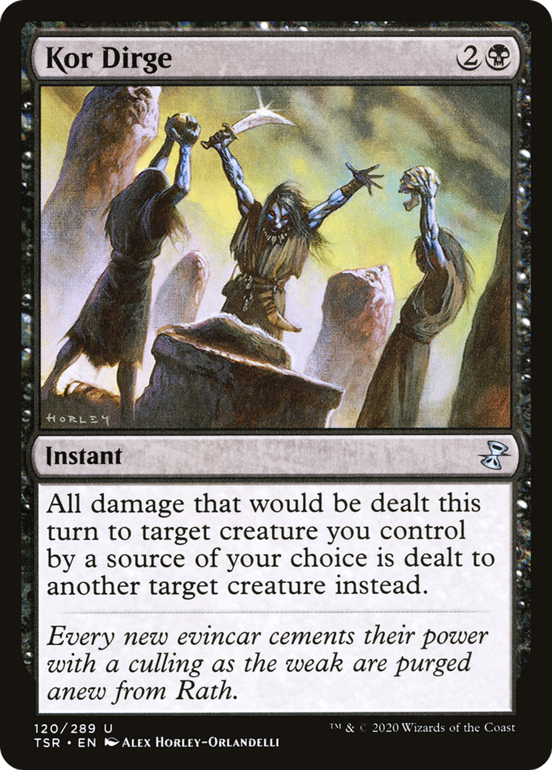 Hymne funèbre kor — Time Spiral Remastered — Magic: The Gathering